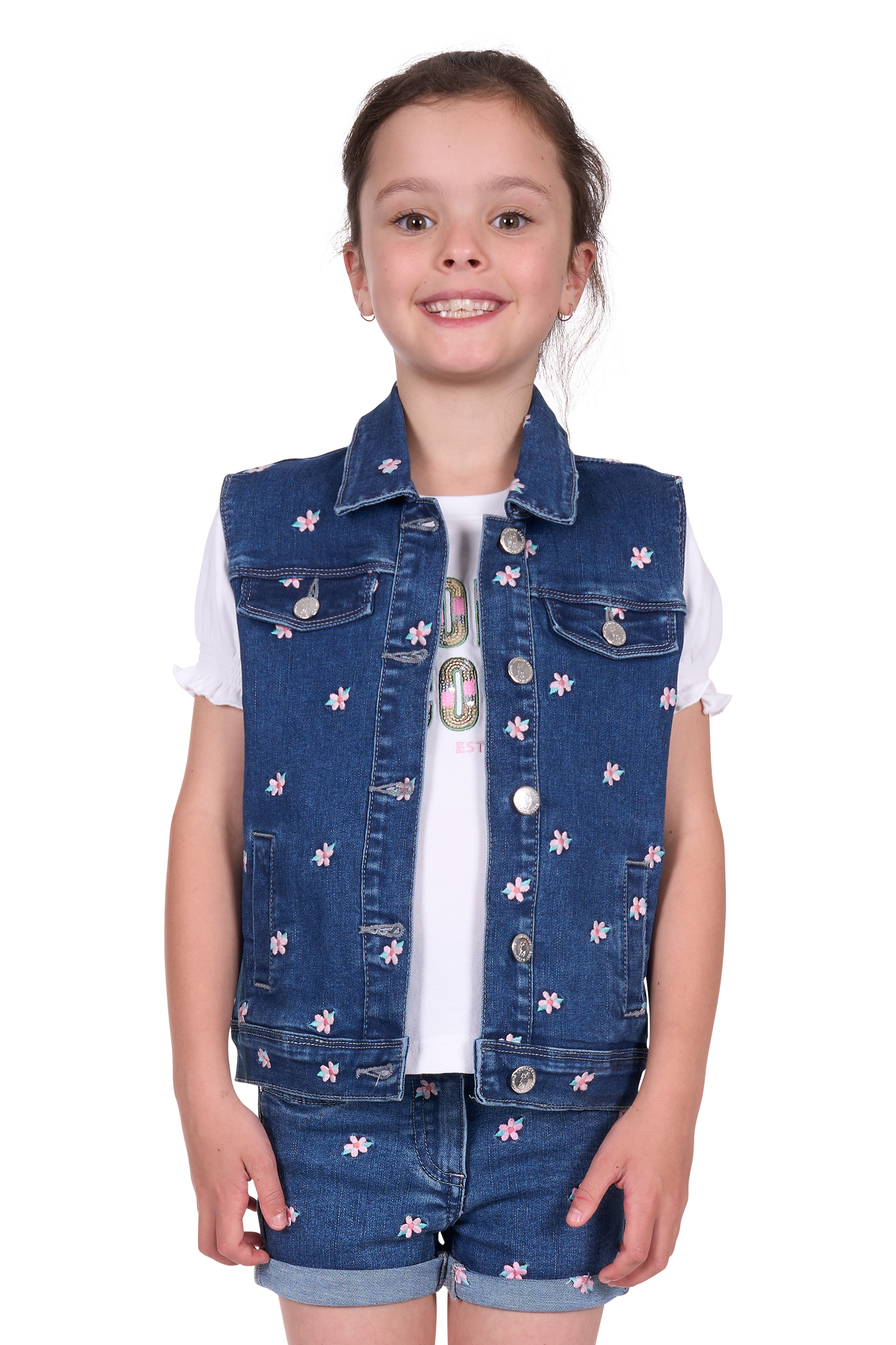 Girl’s Hailey Denim Vest
