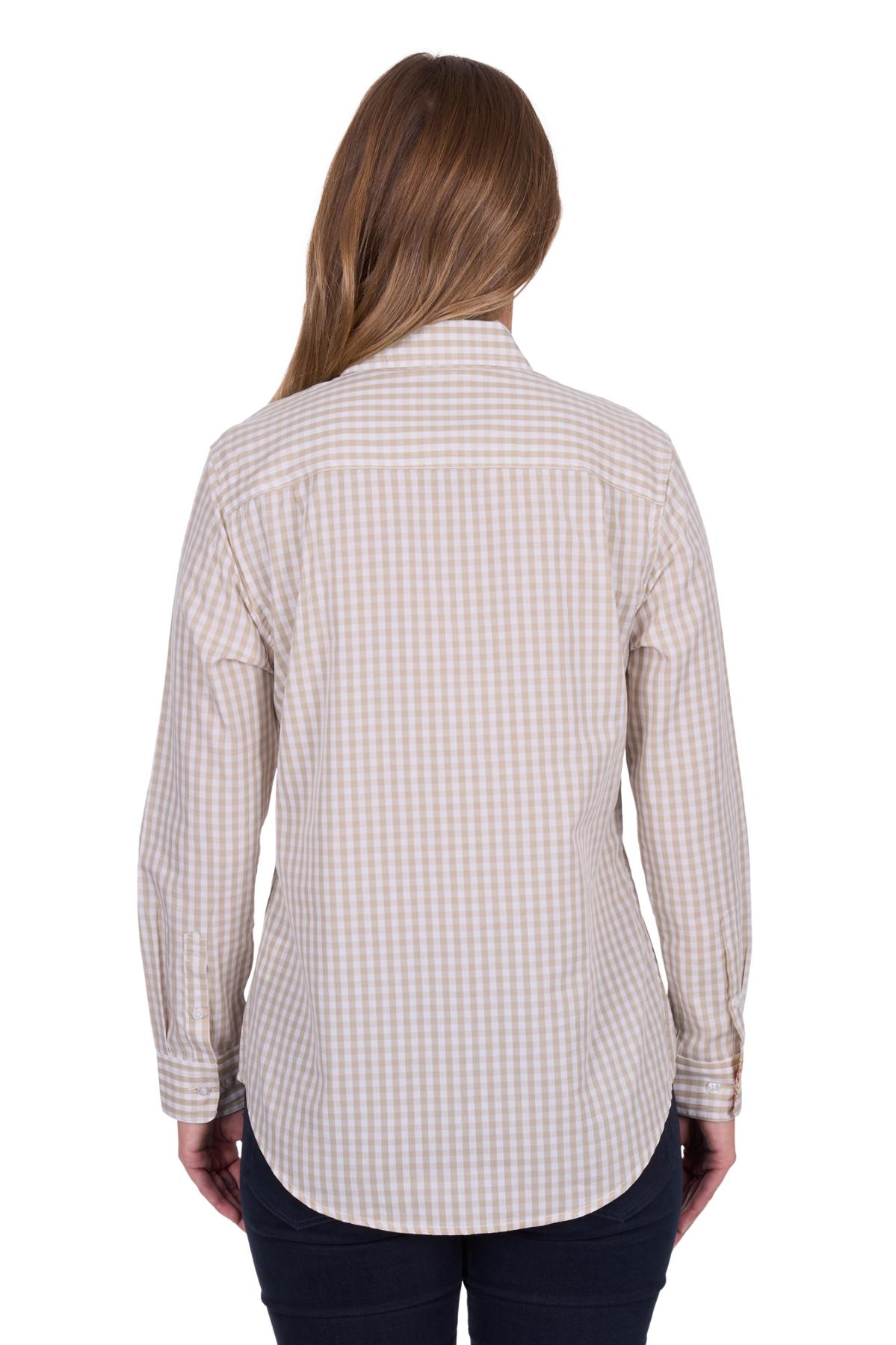 Women's Sara Half Placket Long Sleeve Shirt