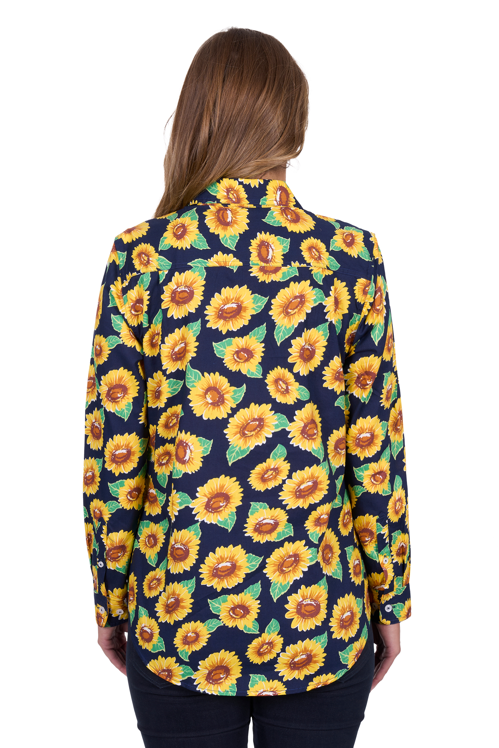 Women's Ally Half Placket Long Sleeve Shirt