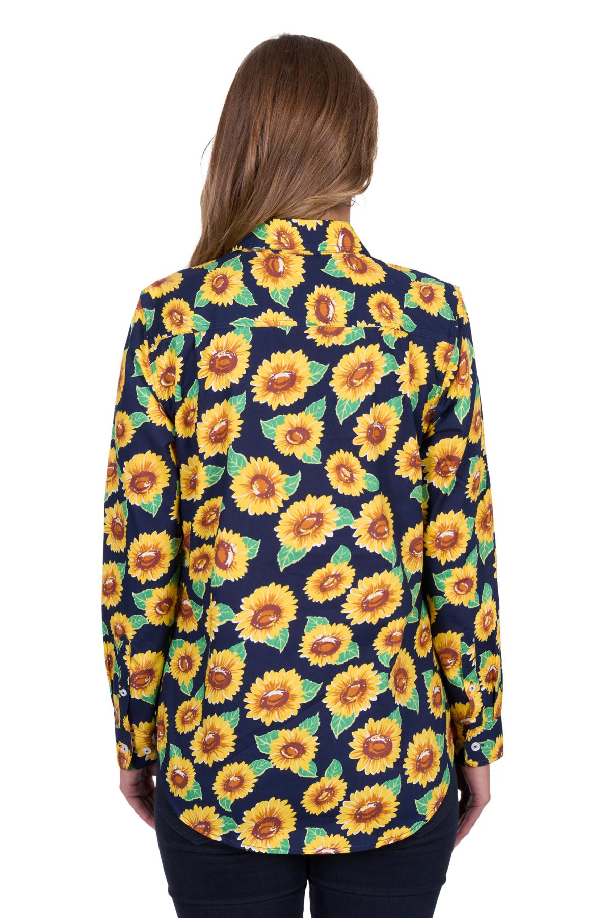 Women's Ally Half Placket Long Sleeve Shirt