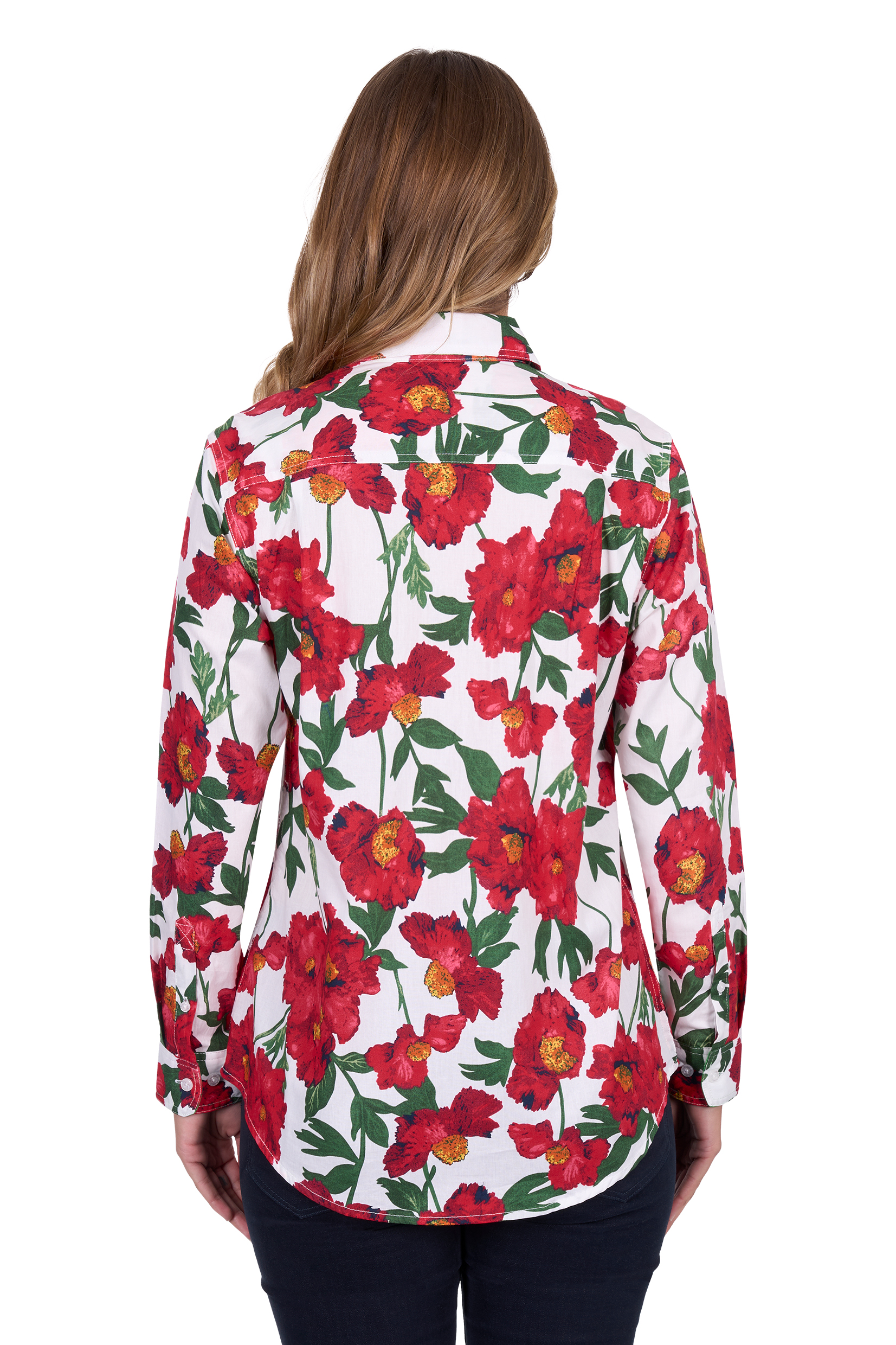 Women's Zoe Half Placket Long Sleeve Shirt