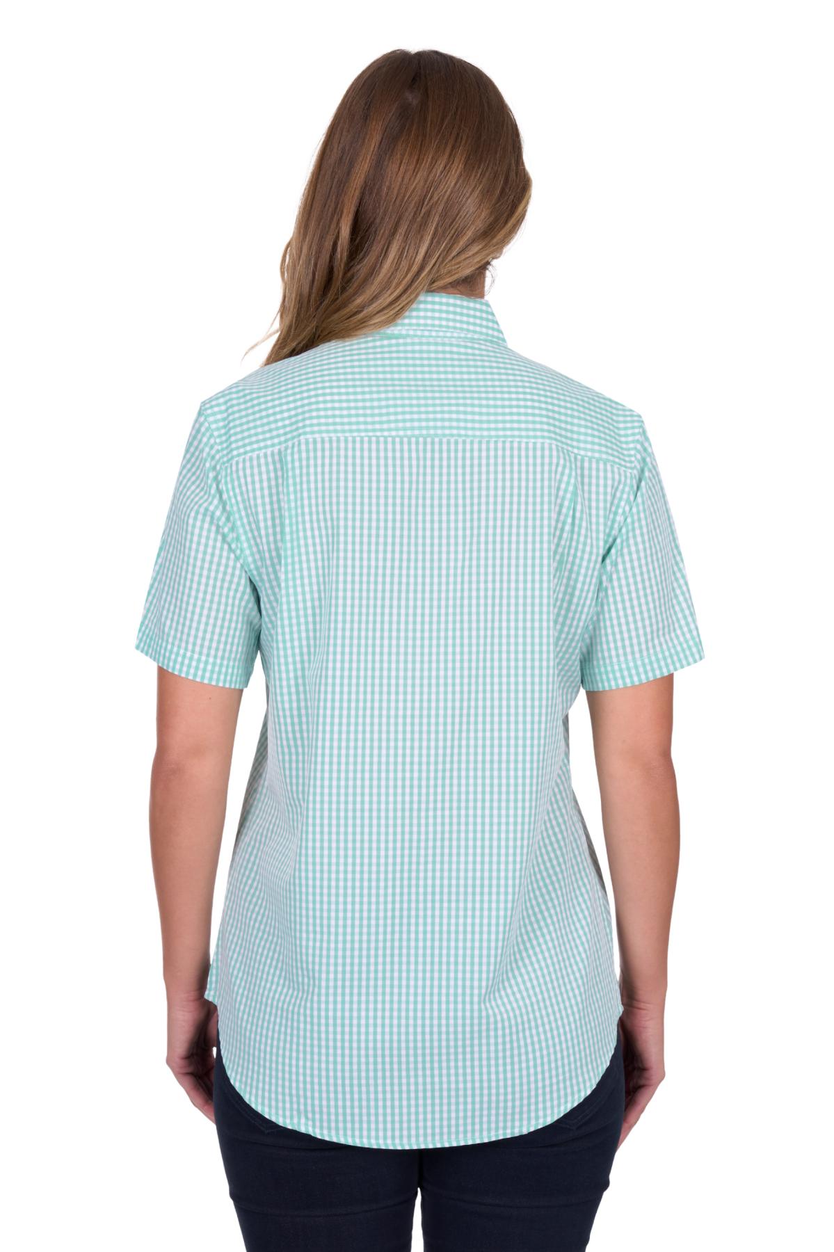 Women's Grace Half Placket Short Sleeve Shirt