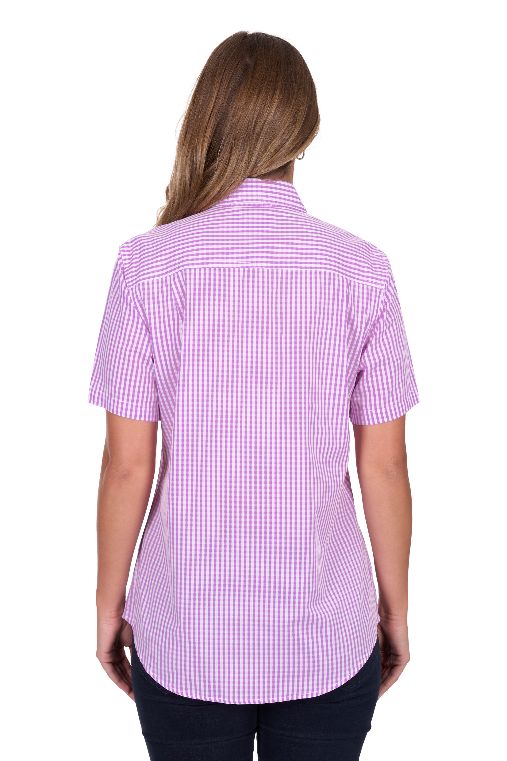 Women's Grace Half Placket Short Sleeve Shirt