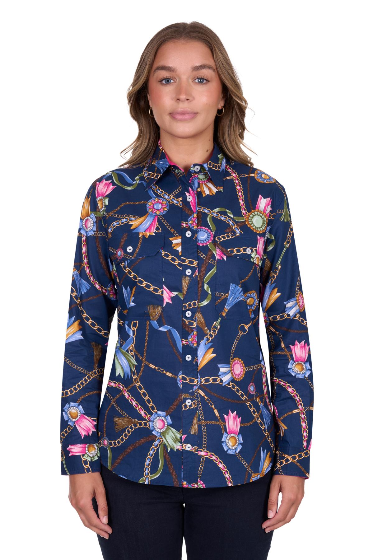 Women's Jolie Full Placket Long Sleeve Shirt