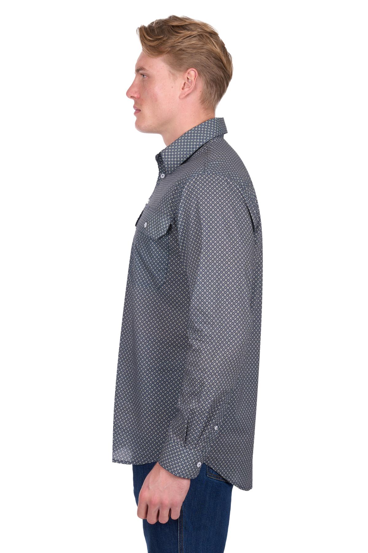 Men's Tomson Half Placket Long Sleeve Shirt