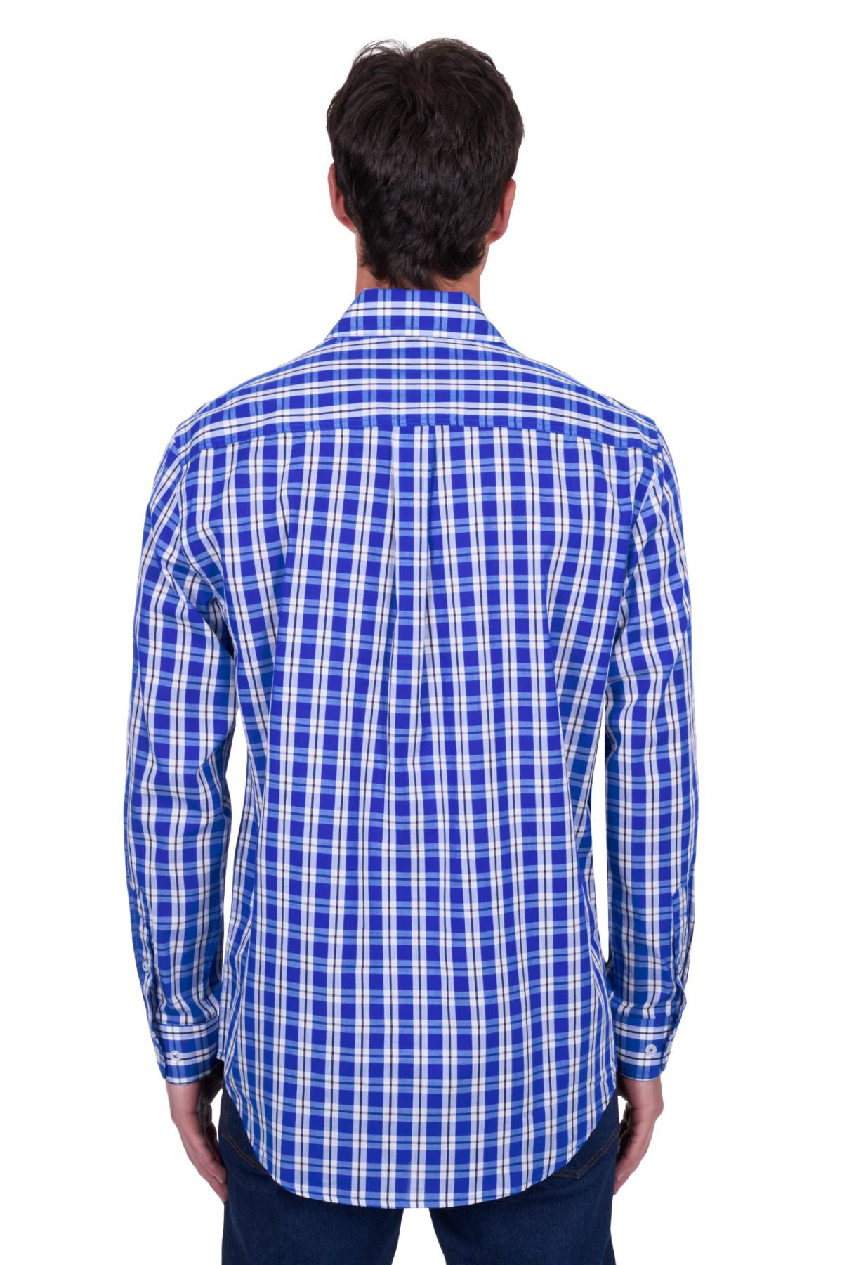 Men's Levers Half Placket Long Sleeve Shirt