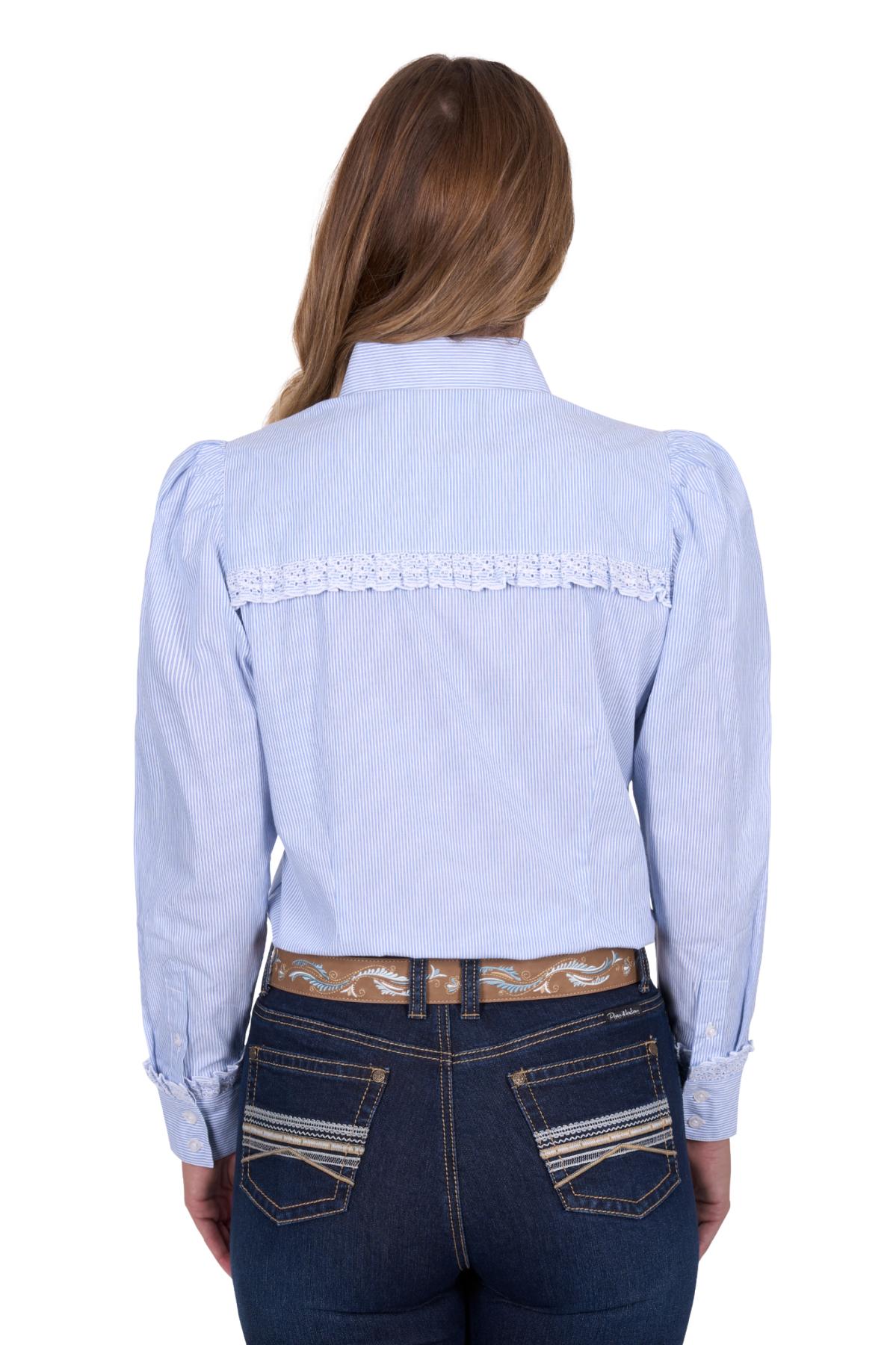 Women’s Lexi Stripe Western Long Sleeve Shirt
