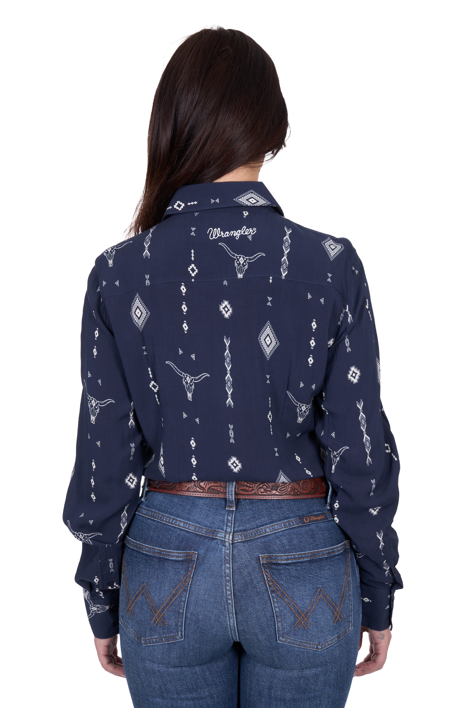 Women’s Austin Print Long Sleeve Shirt