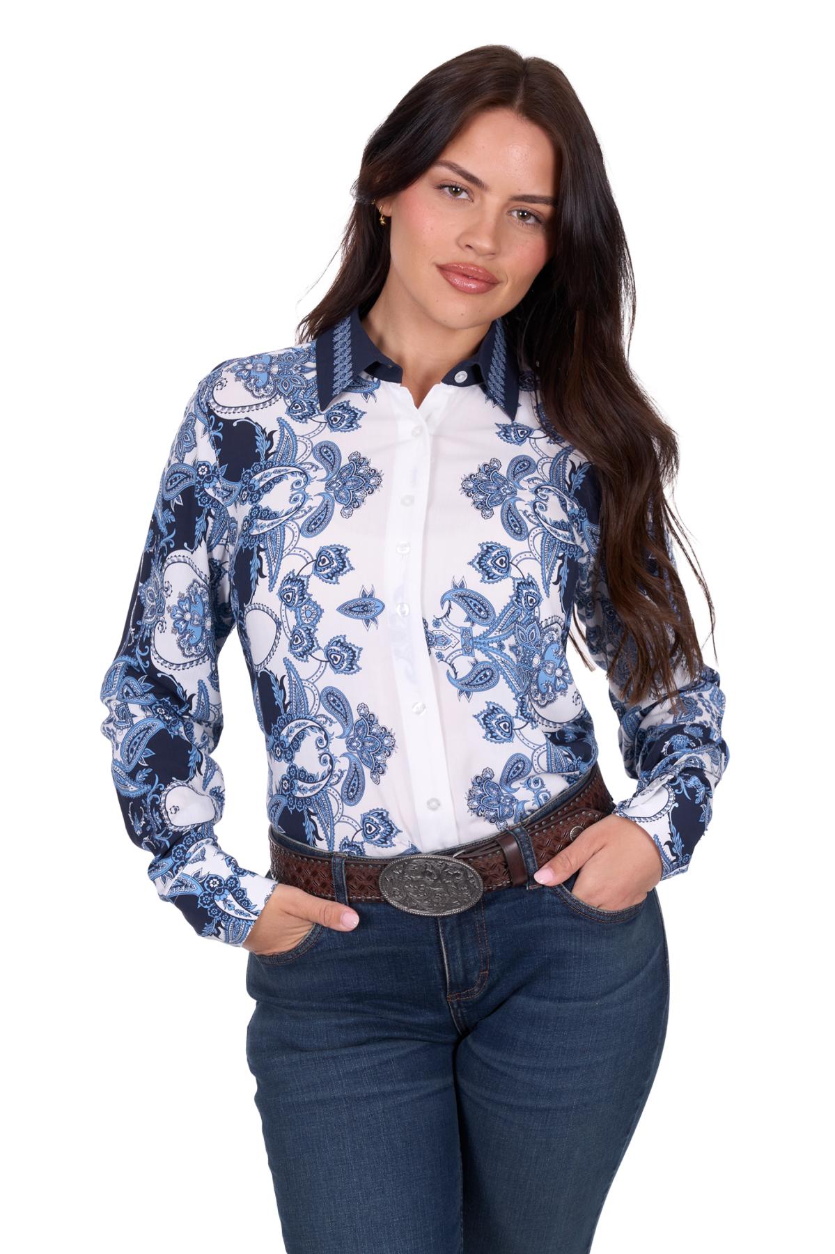 Women’s Linda Print Long Sleeve Shirt