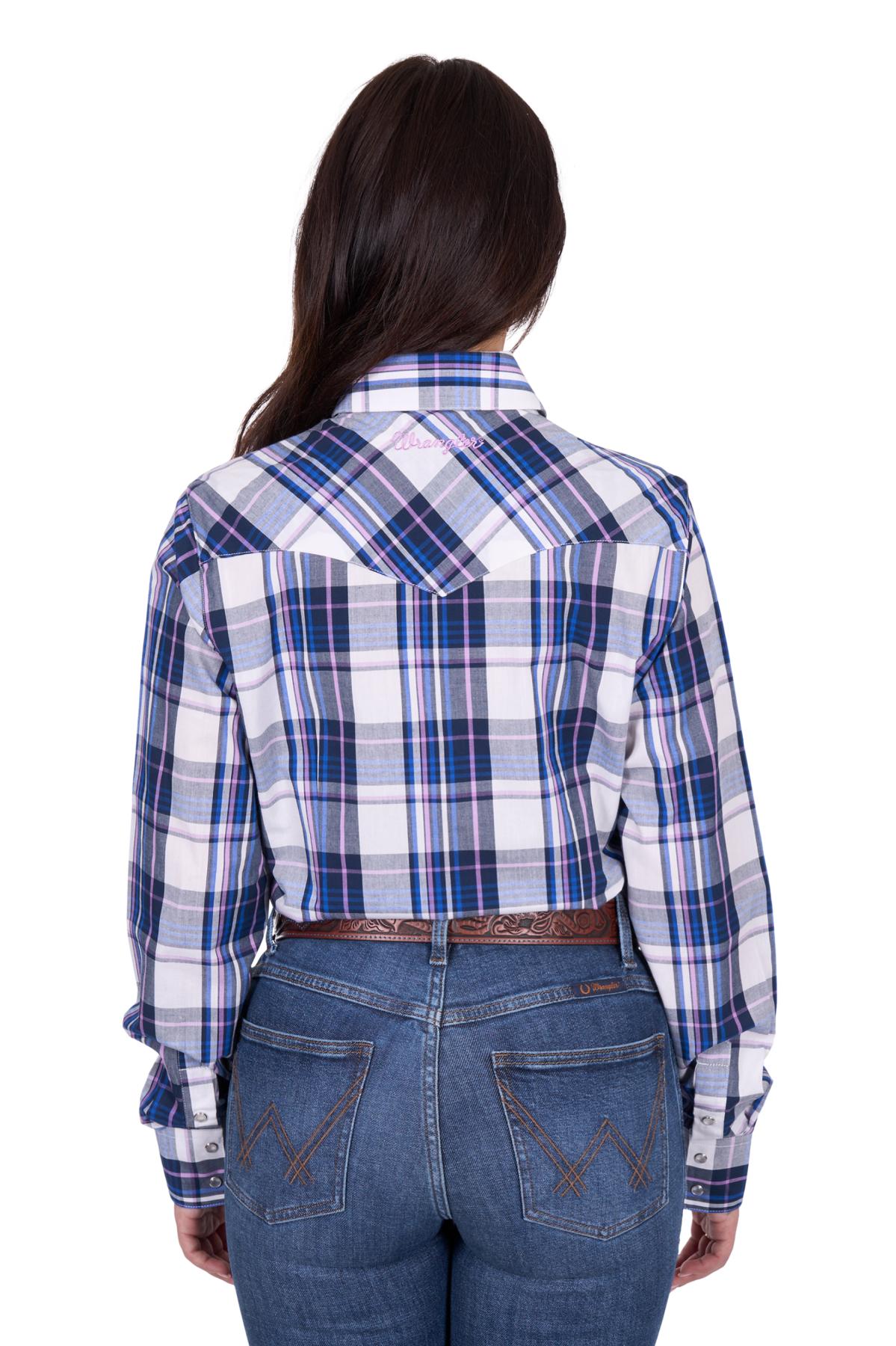 Women’s Peyton Check Western Long Sleeve Shirt