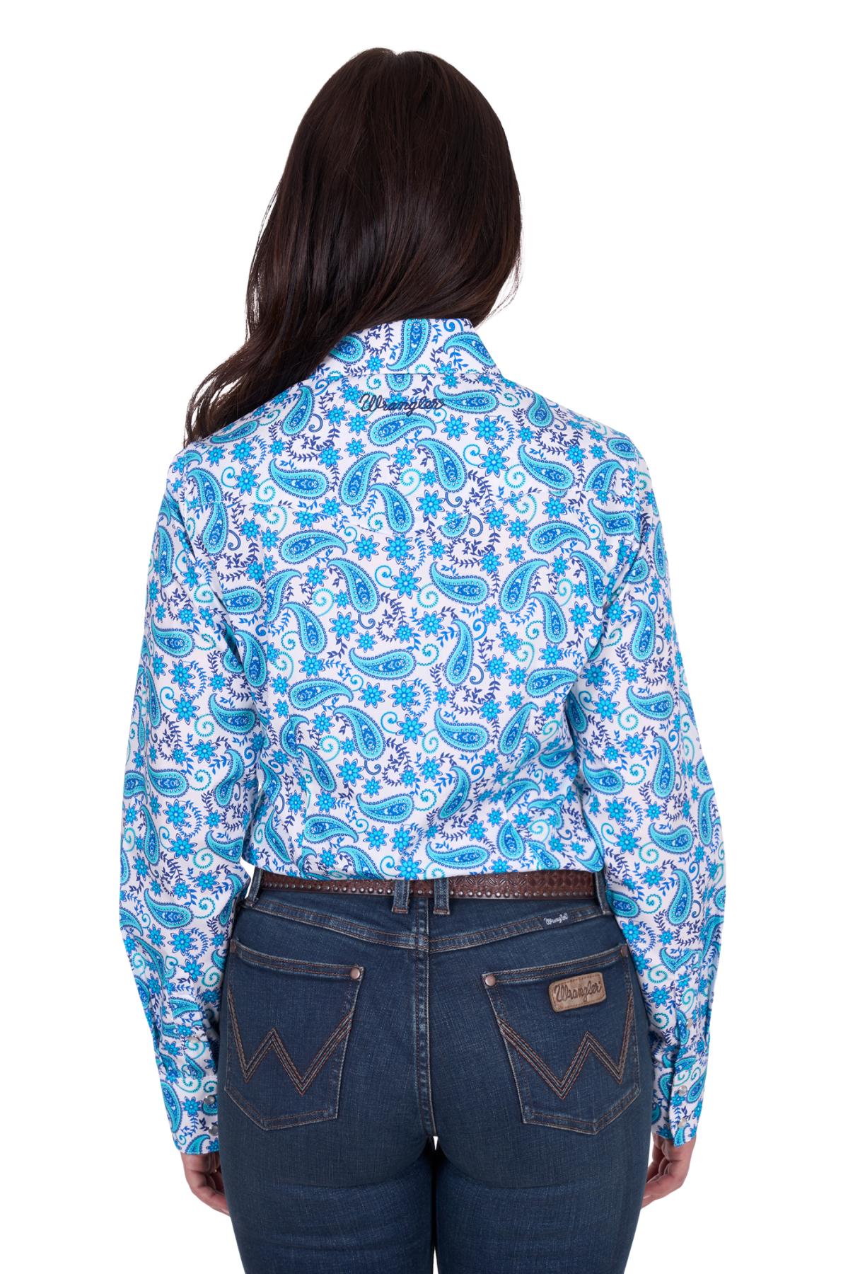 Women’s Alissa Print Western Long Sleeve Shirt