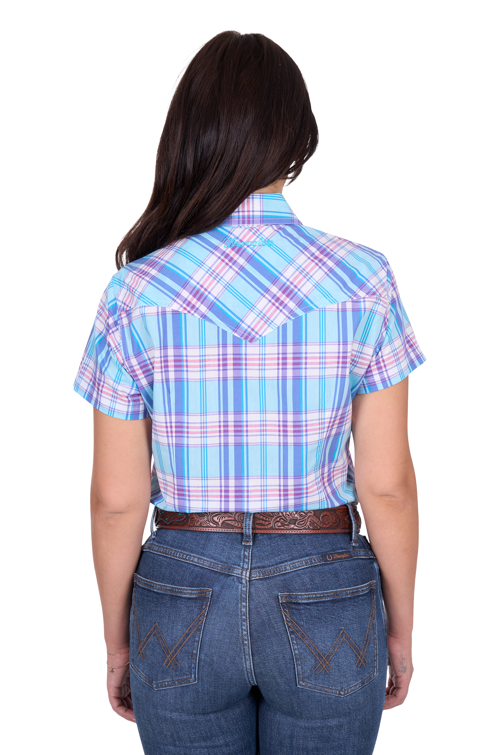 Women’s Emily Check Western Short Sleeve Shirt