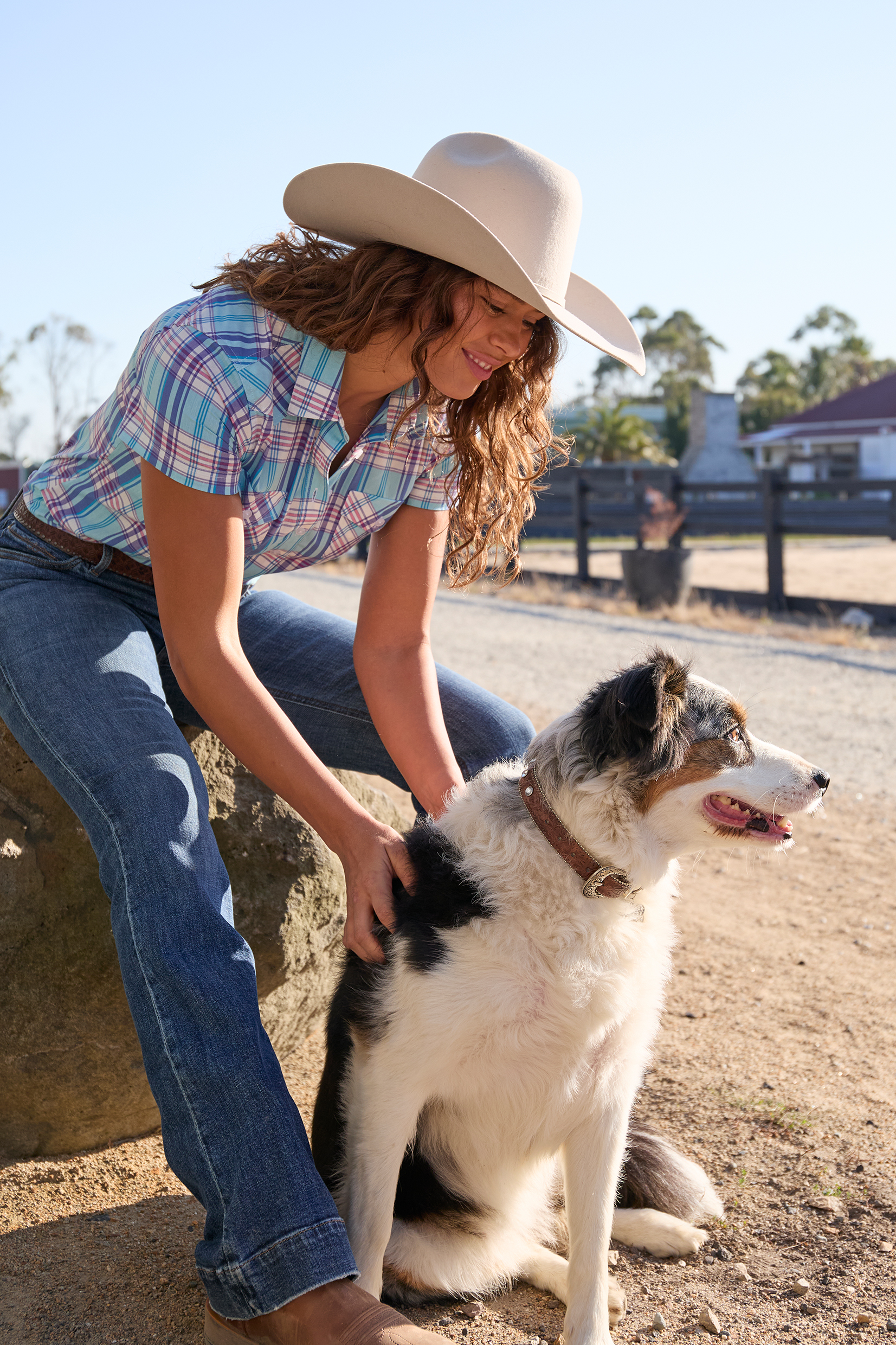 Women’s Emily Check Western Short Sleeve Shirt