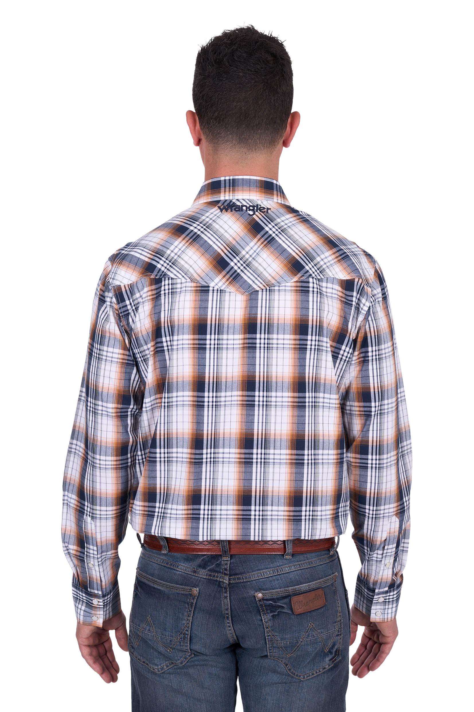 Men’s Toby Check Western Long Sleeve Shirt