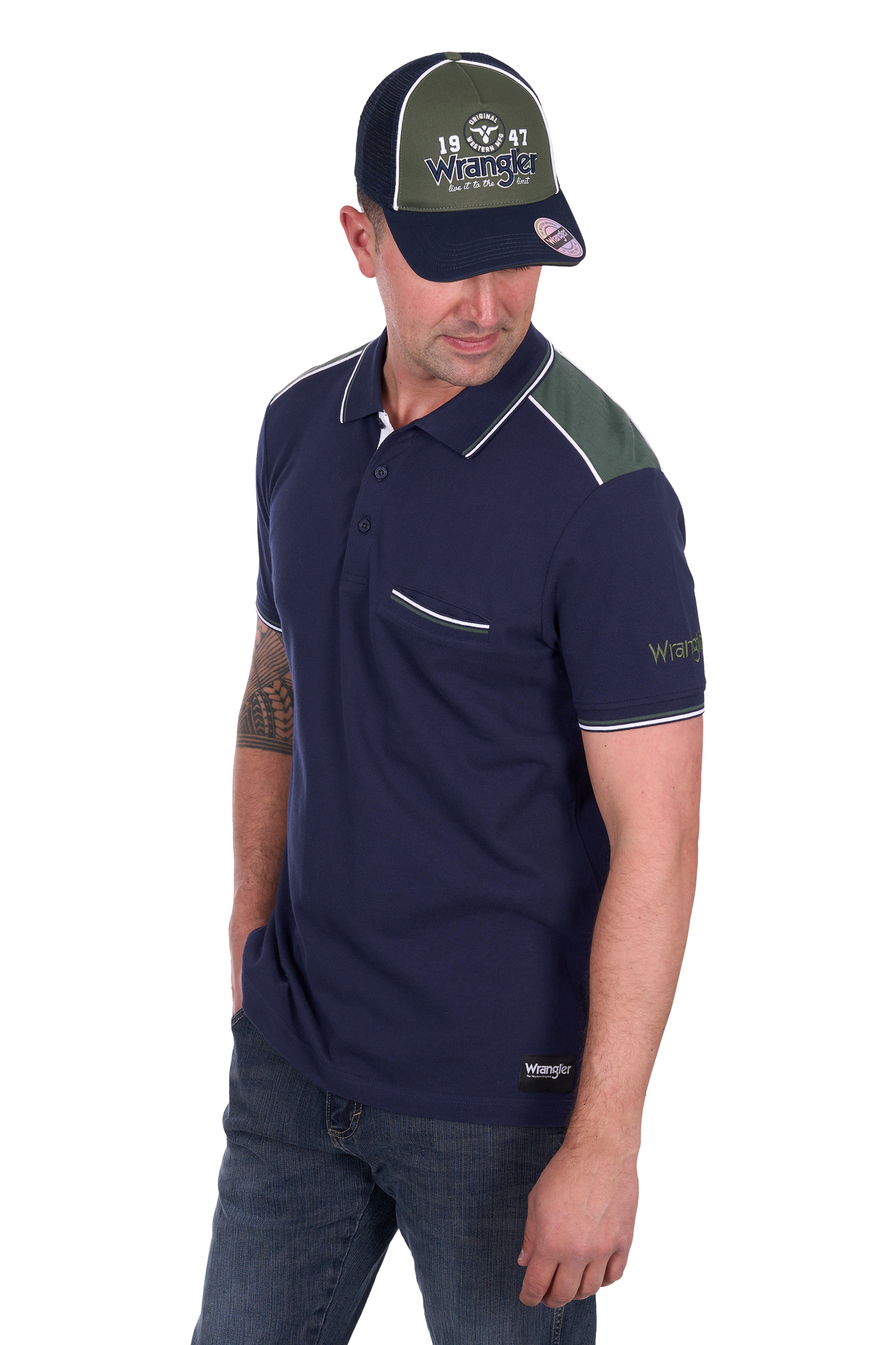 Men’s Jarrod 1 Pocket Short Sleeve Polo