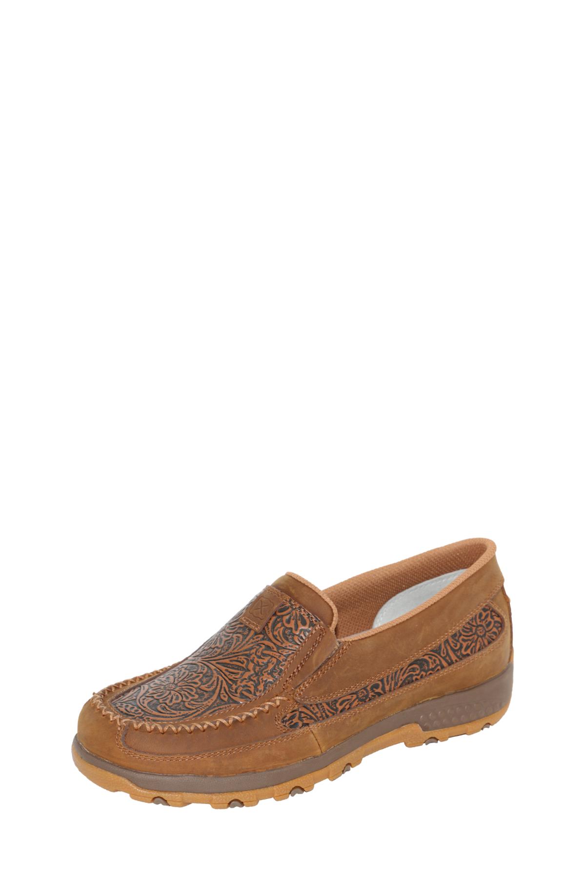 Women's Tooled Cellstretch Mocs Slip On