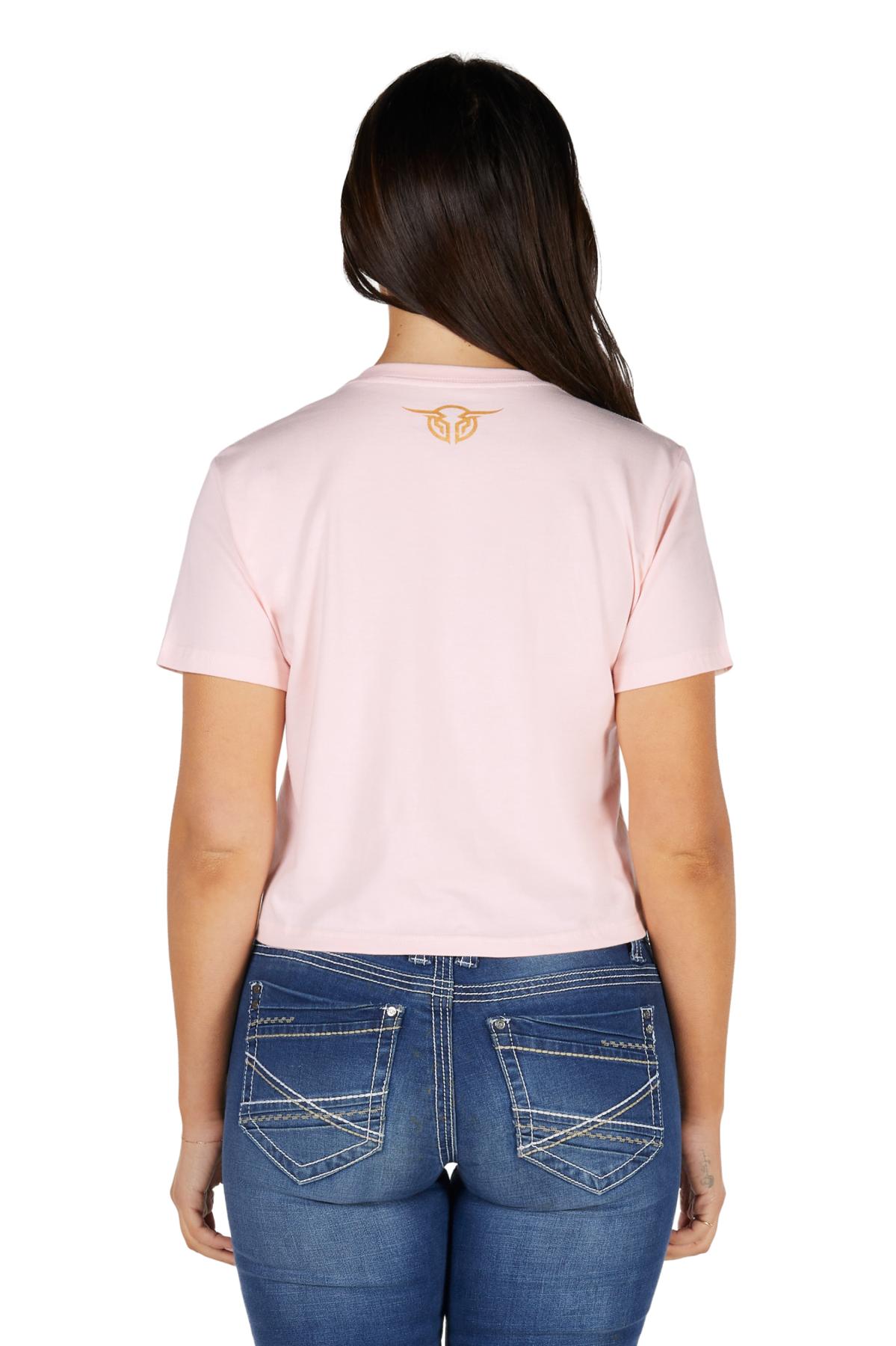 Women’s Evie Crop Short Sleeve Tee