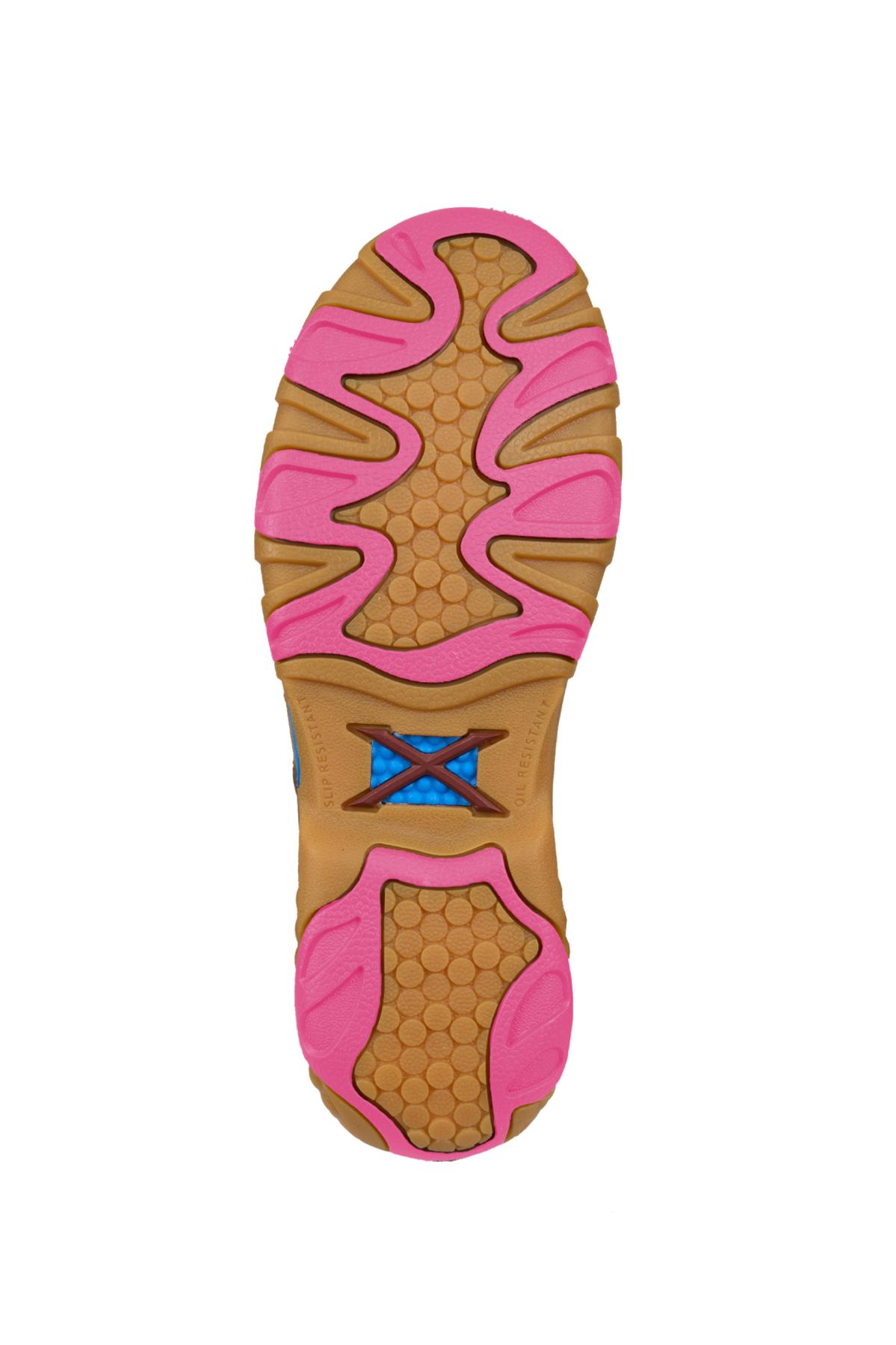 Women's Pink Ribbon Cellstretch Mocs Elastic Tie