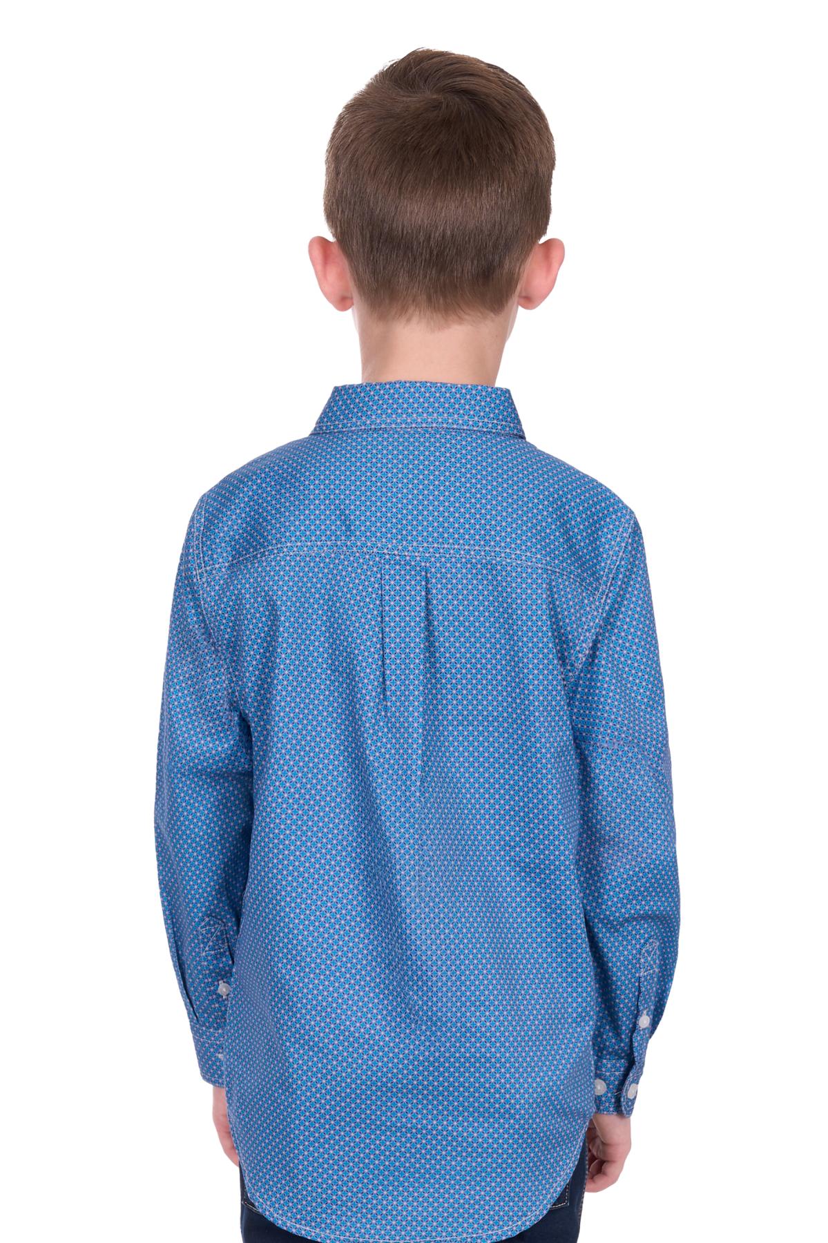 Kid’s Holden Half Placket Long Sleeve Shirt