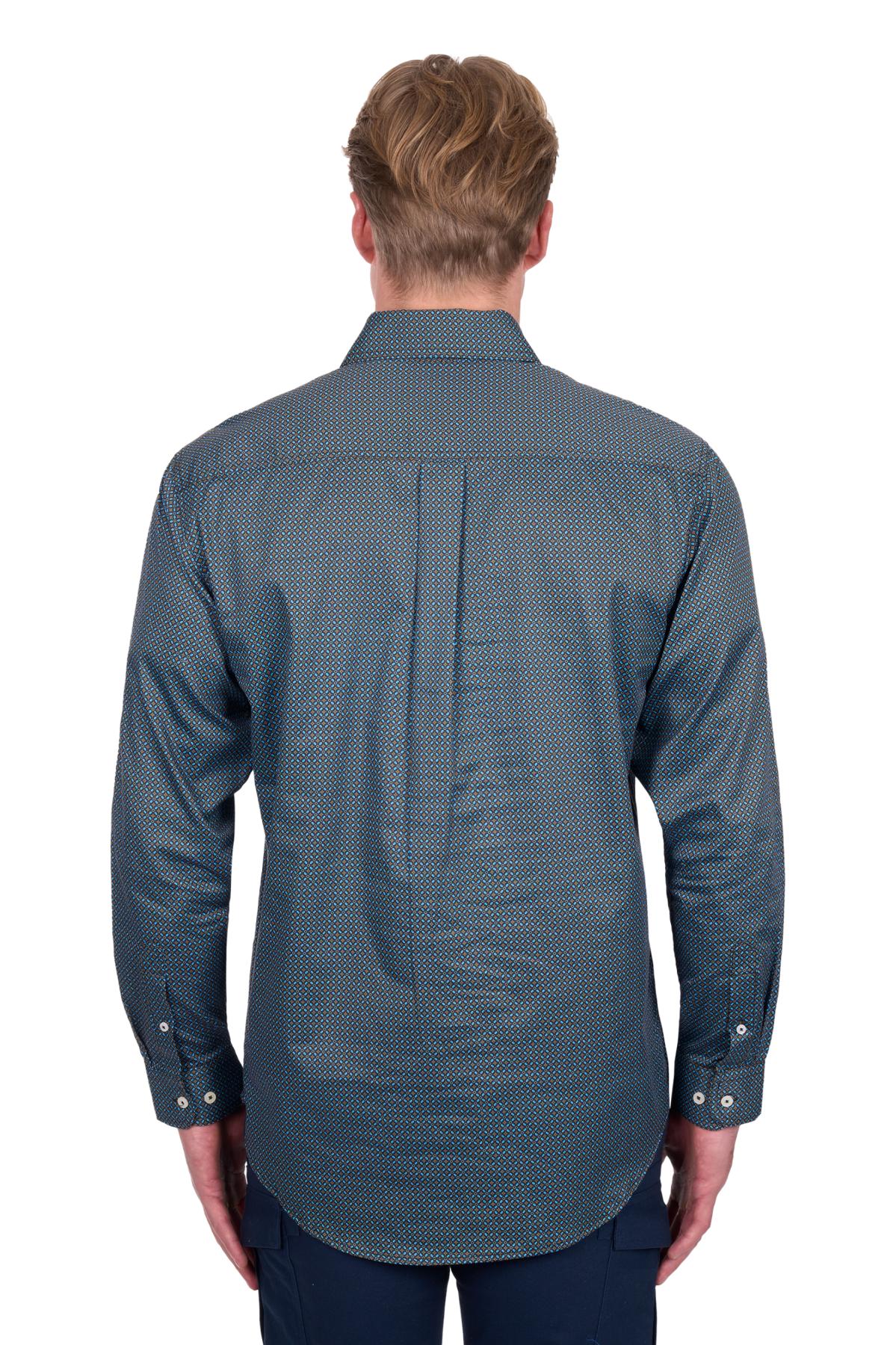 Men’s Blake Half Placket Long Sleeve Shirt