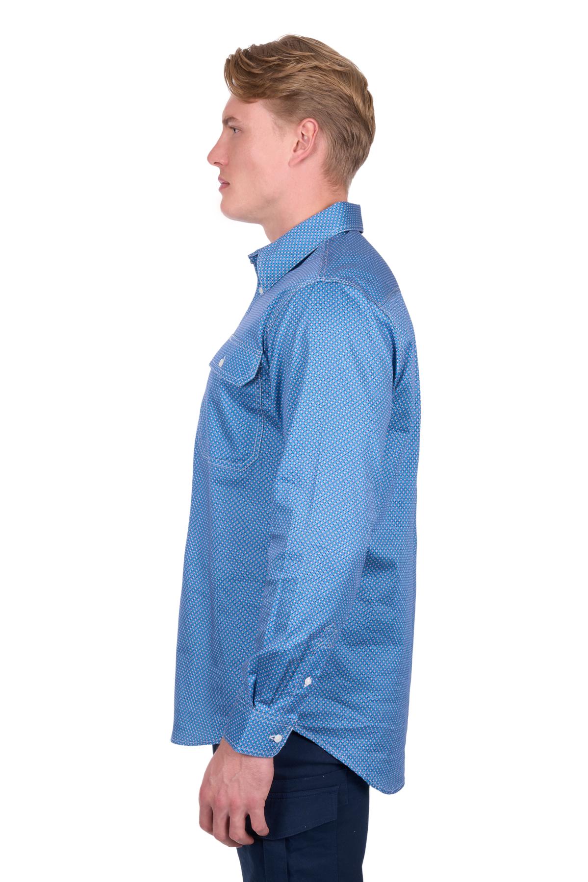 Men's Holden Half Placket Long Sleeve Shirt