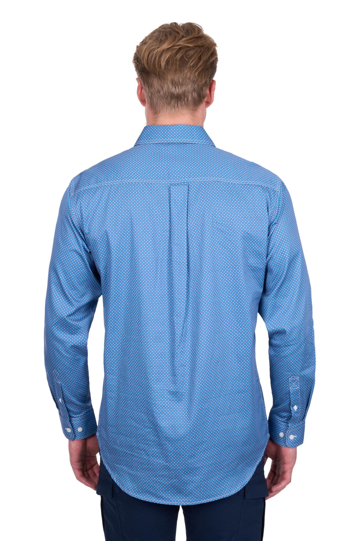 Men's Holden Half Placket Long Sleeve Shirt
