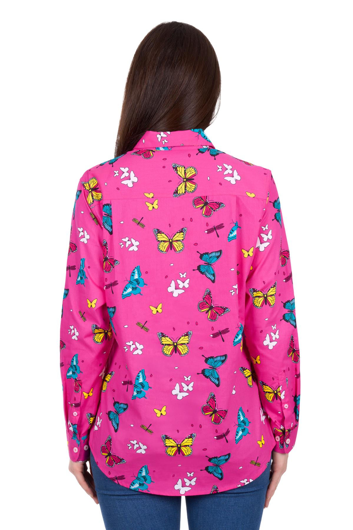 Women's Giselle Half Placket Long Sleeve Shirt