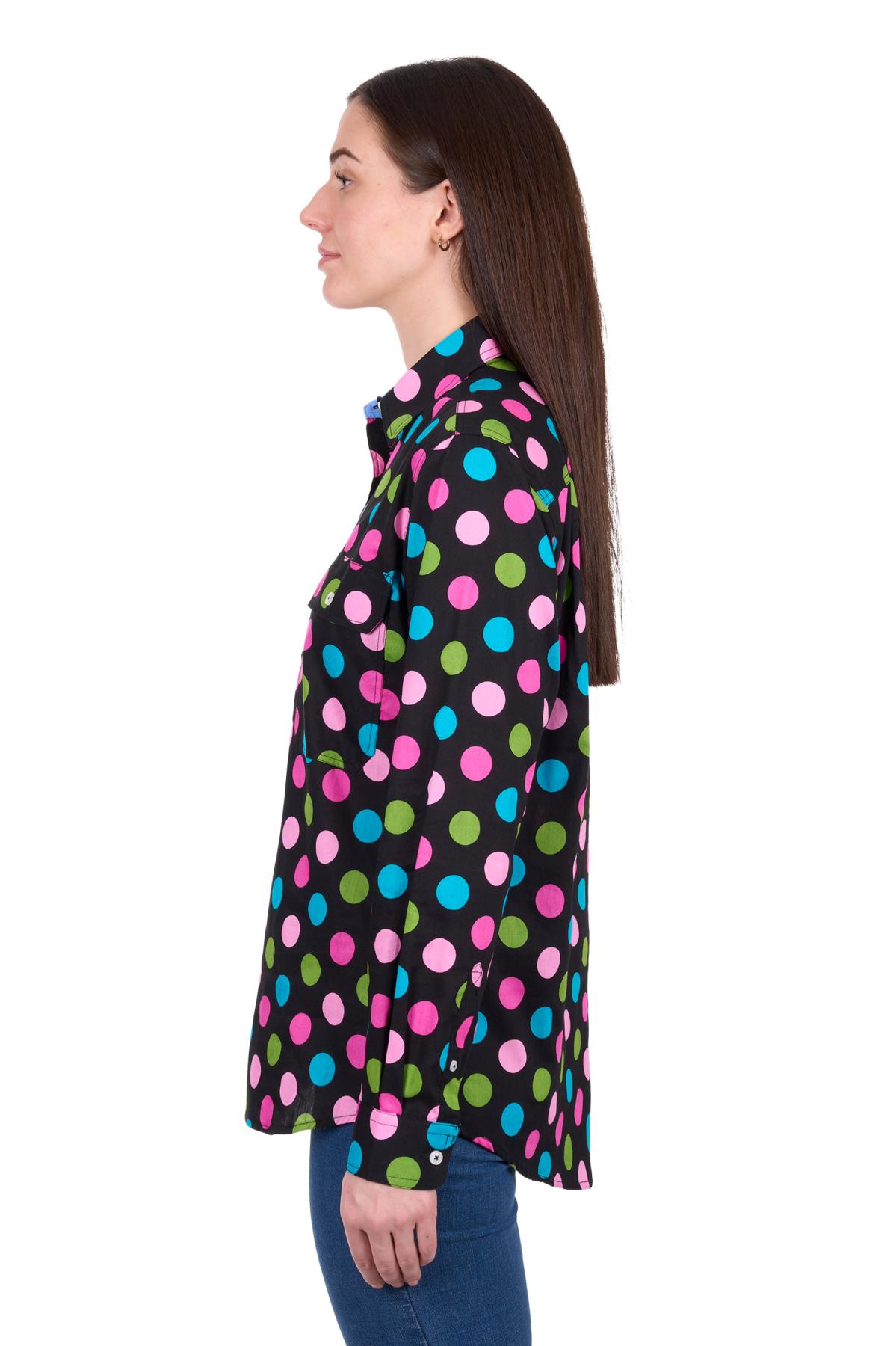 Women's Rena Half Placket Long Sleeve Shirt