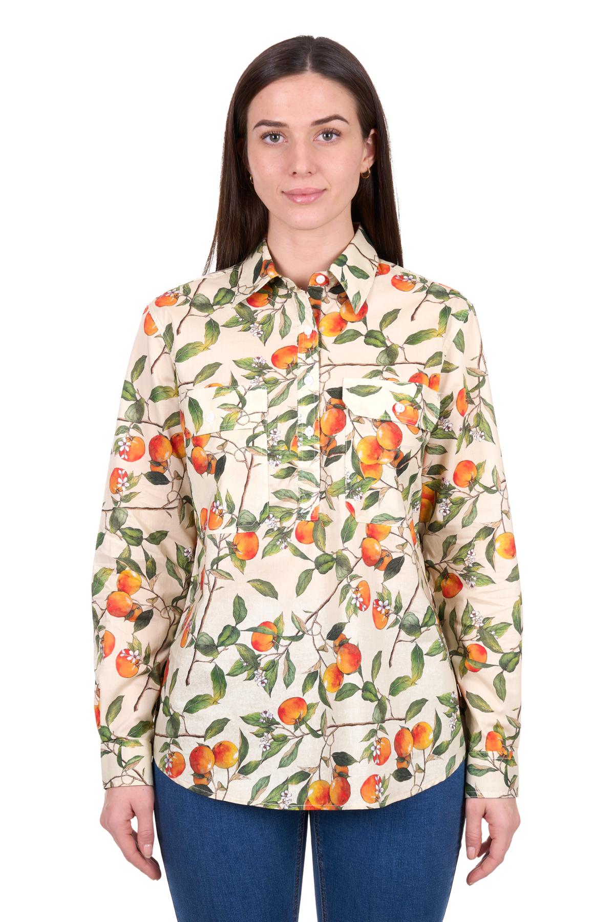 Women's Zia Half Placket Long Sleeve Shirt