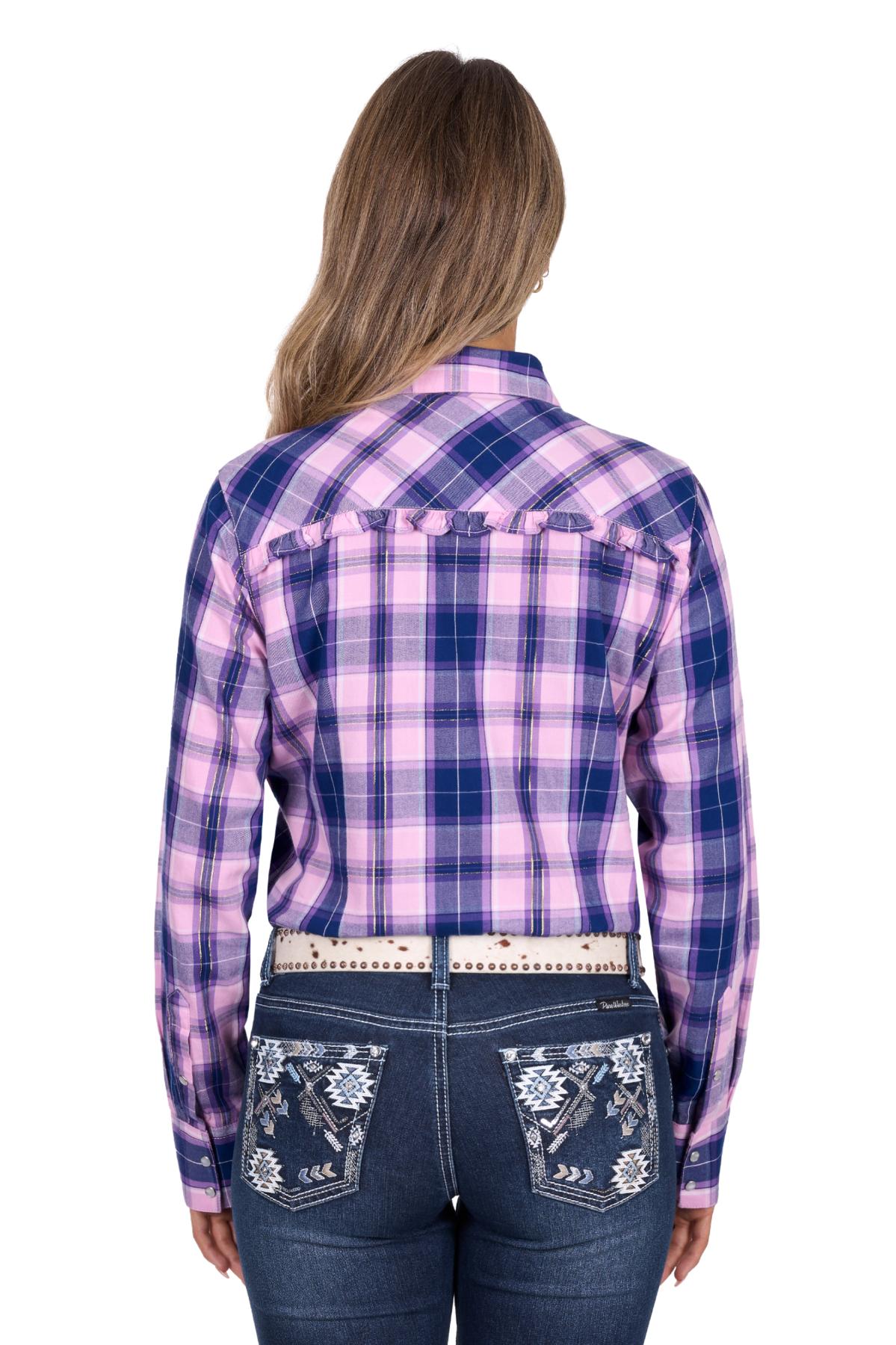 Women’s Arleen Check Western Long Sleeve Shirt