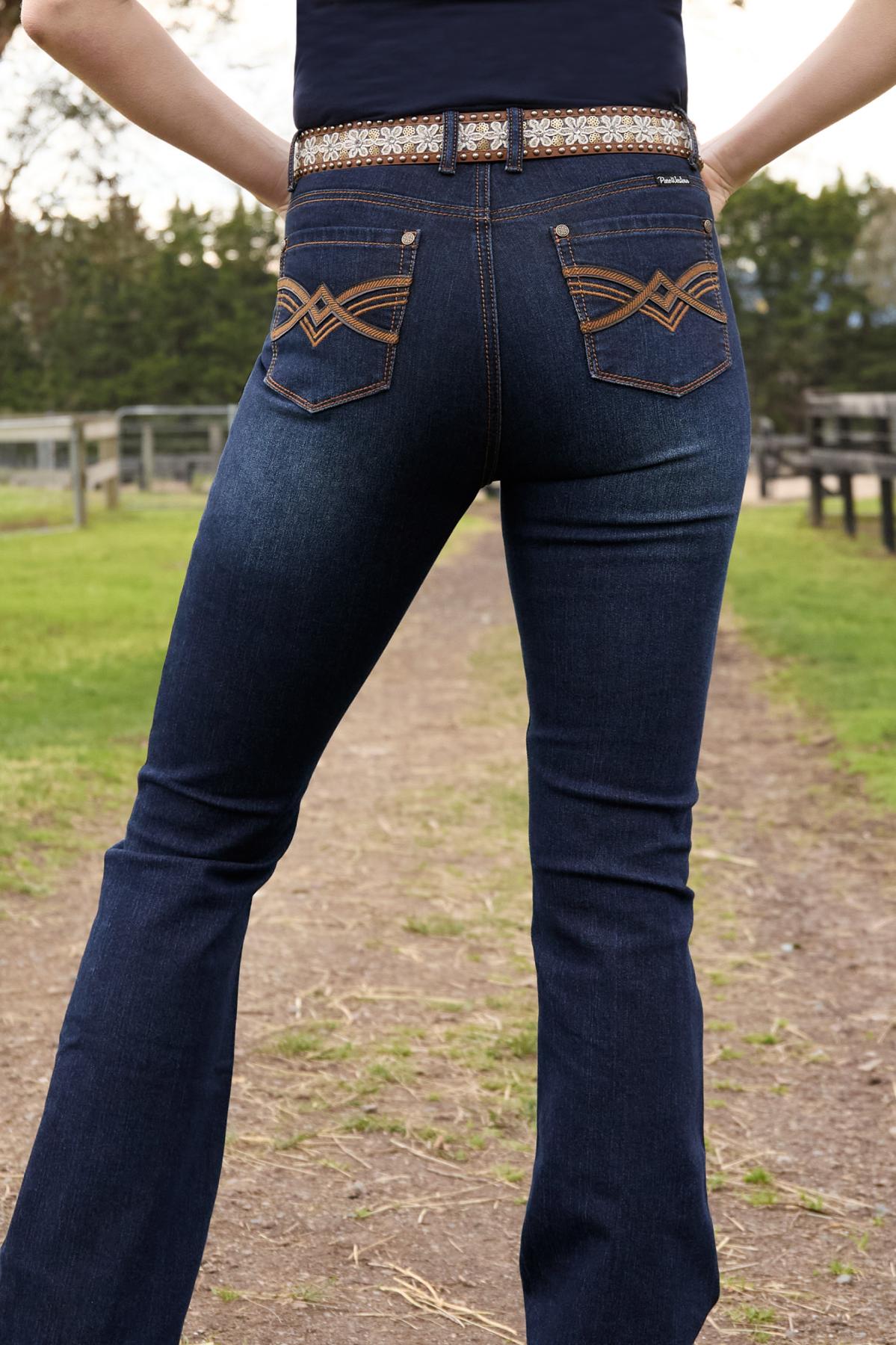 Women’s Nova High Rise Boot Cut Jean 34” Leg