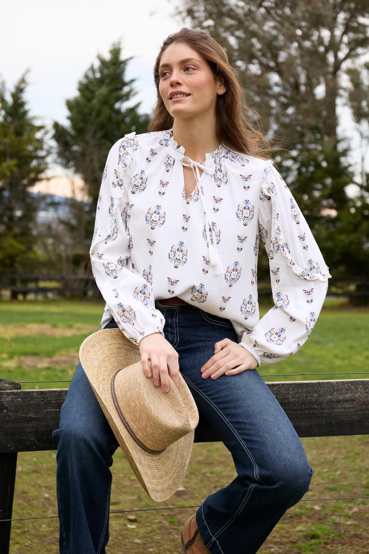 Women’s Keeley Long Sleeve Blouse