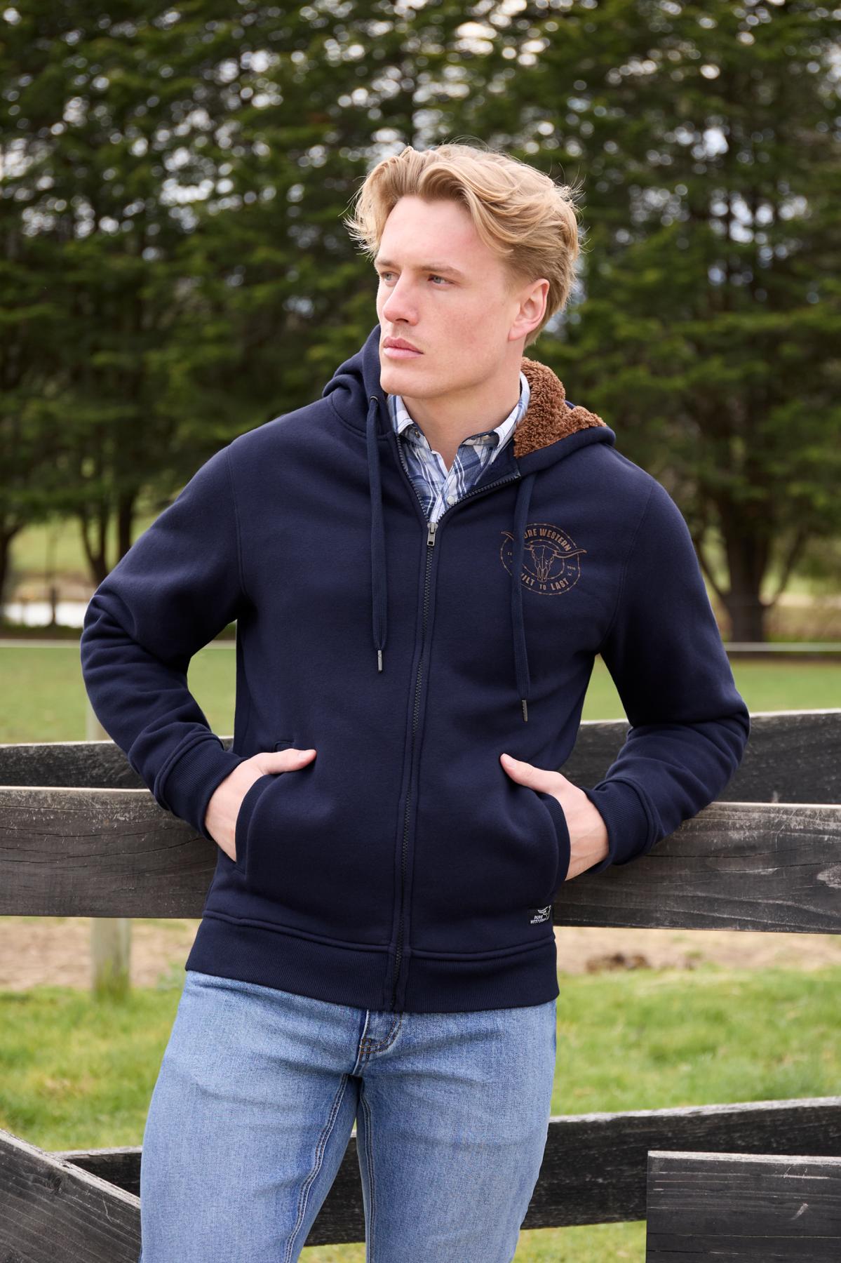 Men’s Walker Zip Through Hoodie