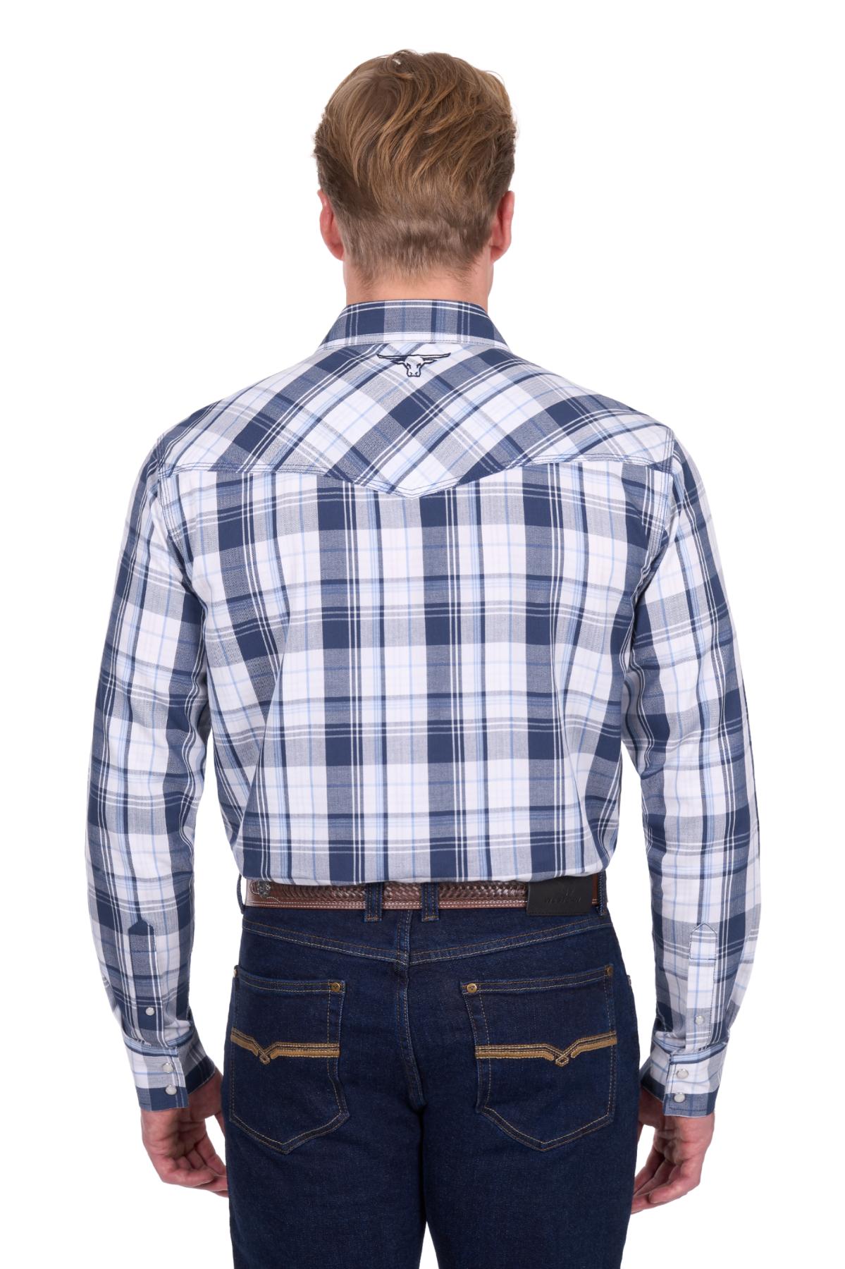 Men’s Billy Check Western Long Sleeve Shirt