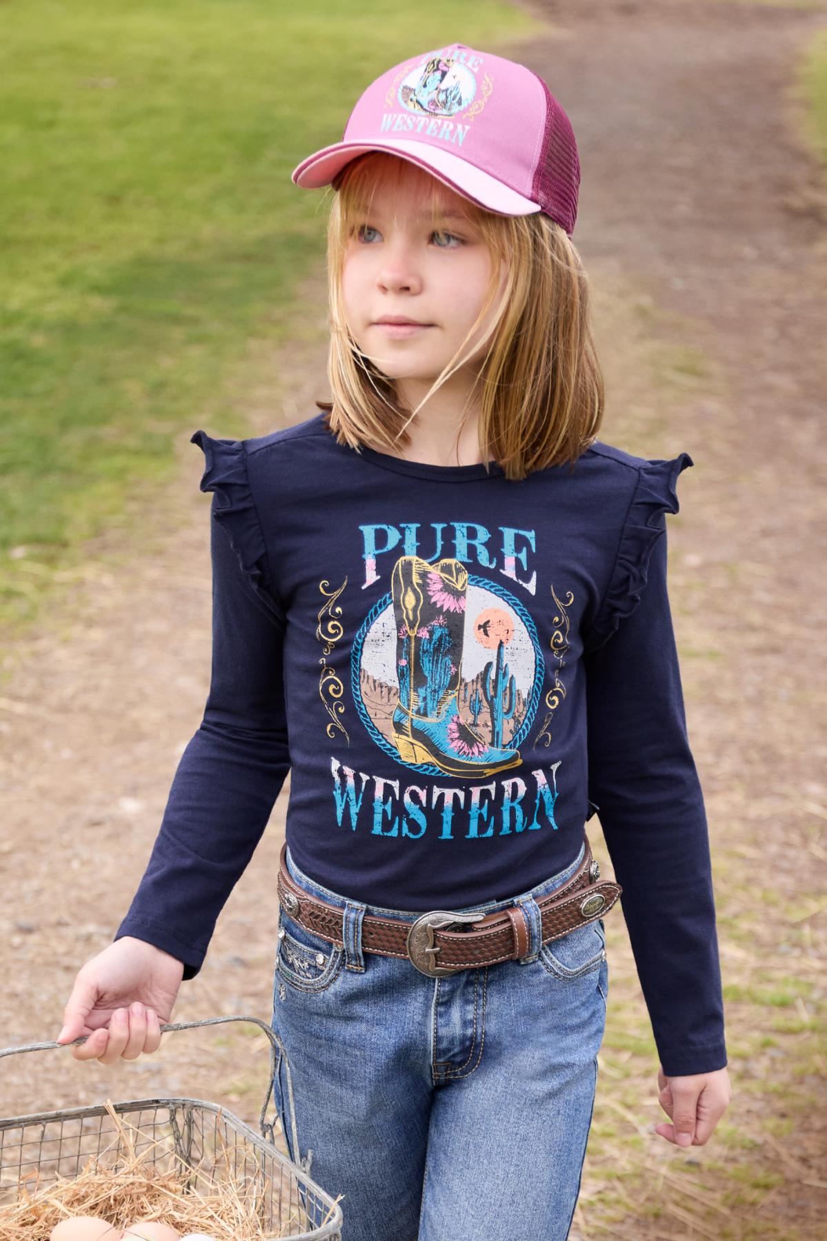 Girl’s Trinity Long Sleeve Tee