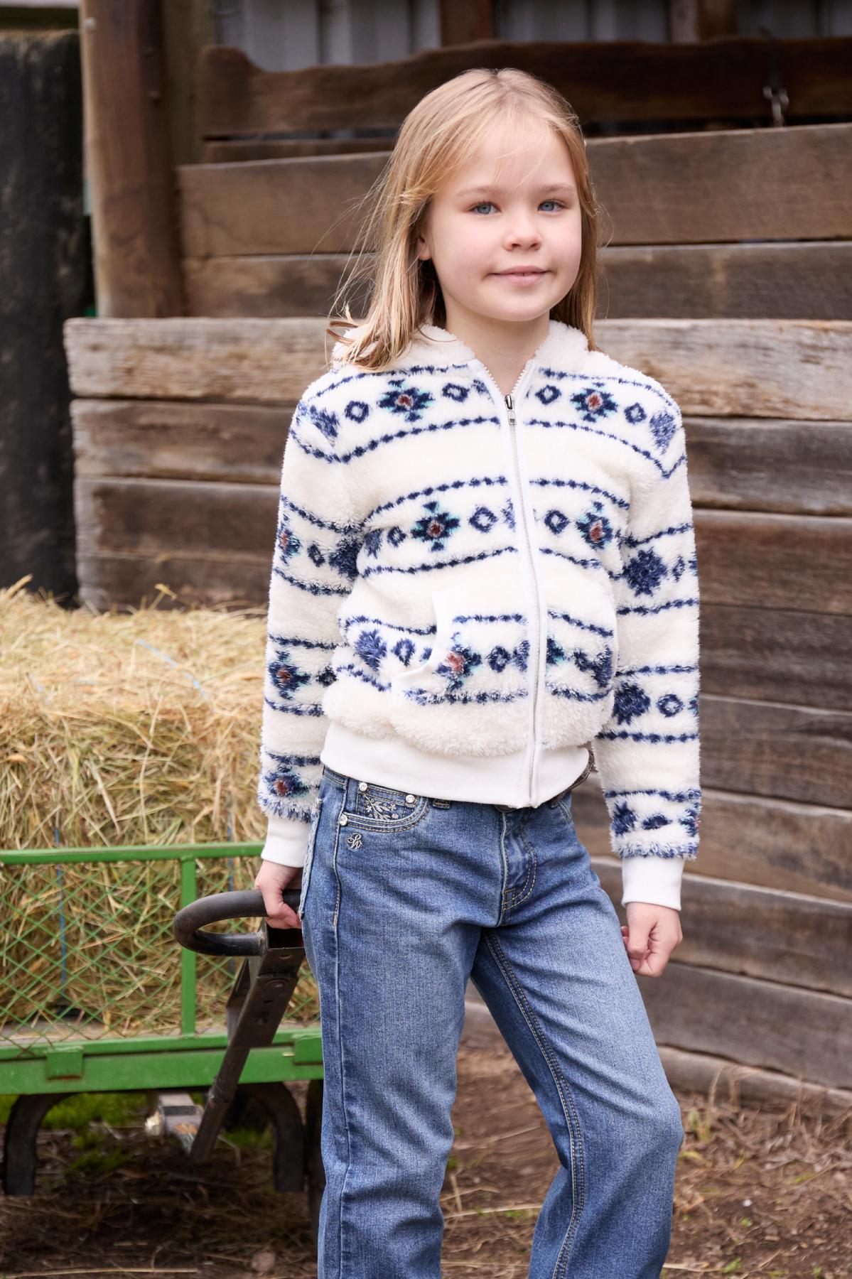 Girl’s Sharna Fleece Zip Through Hoodie