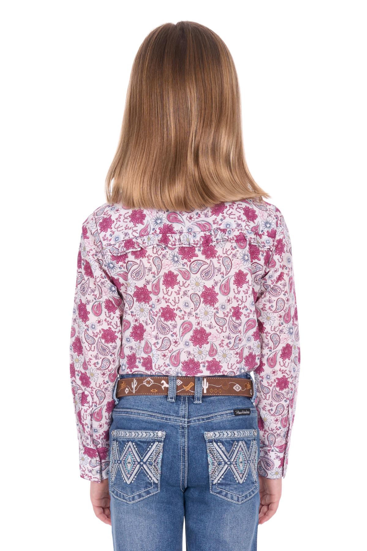 Girl’s Marsha Western Long Sleeve Shirt
