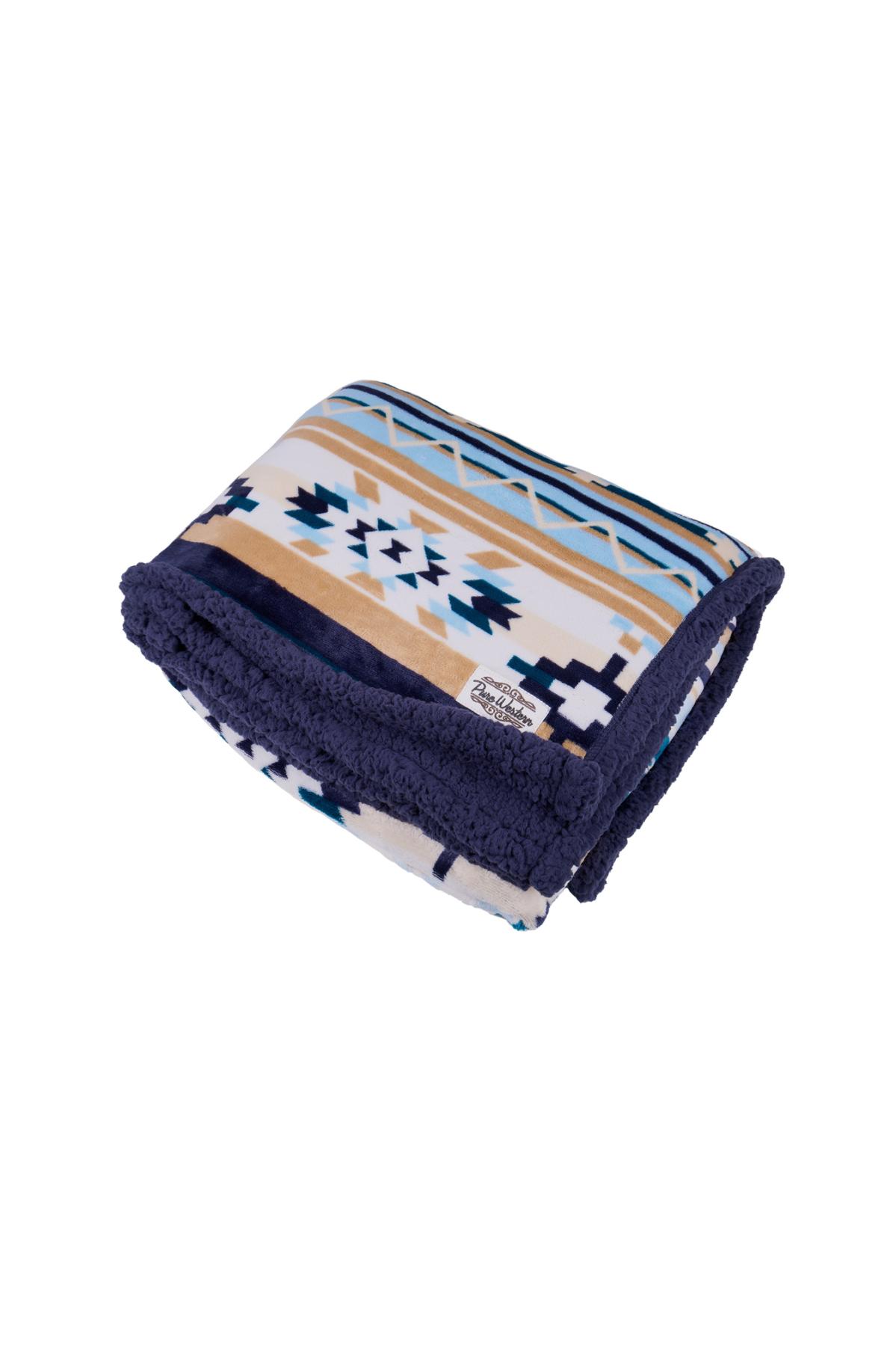 Aztec Print Snuggle Rug