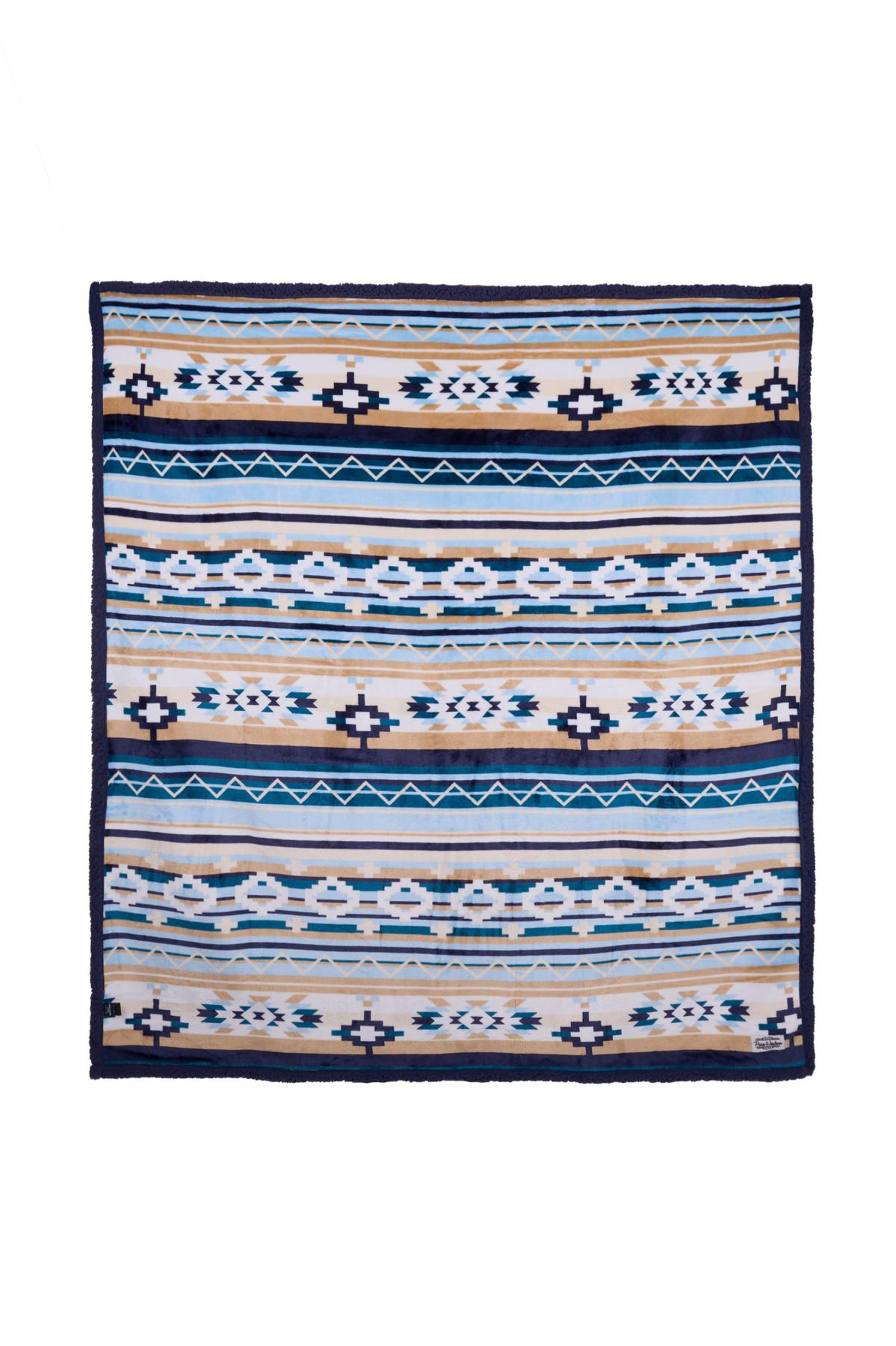 Aztec Print Snuggle Rug