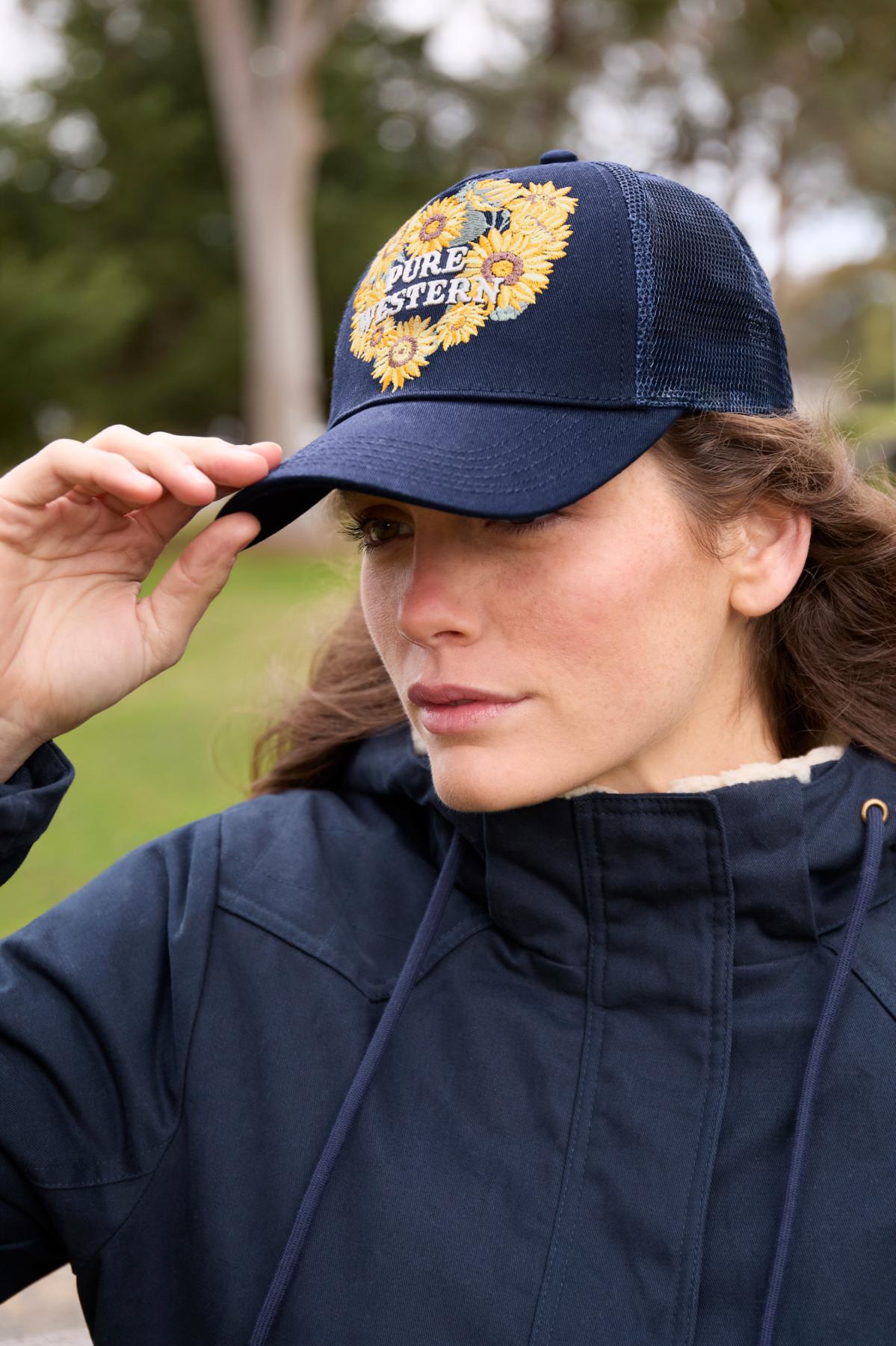 Marissa High Profile Trucker Cap