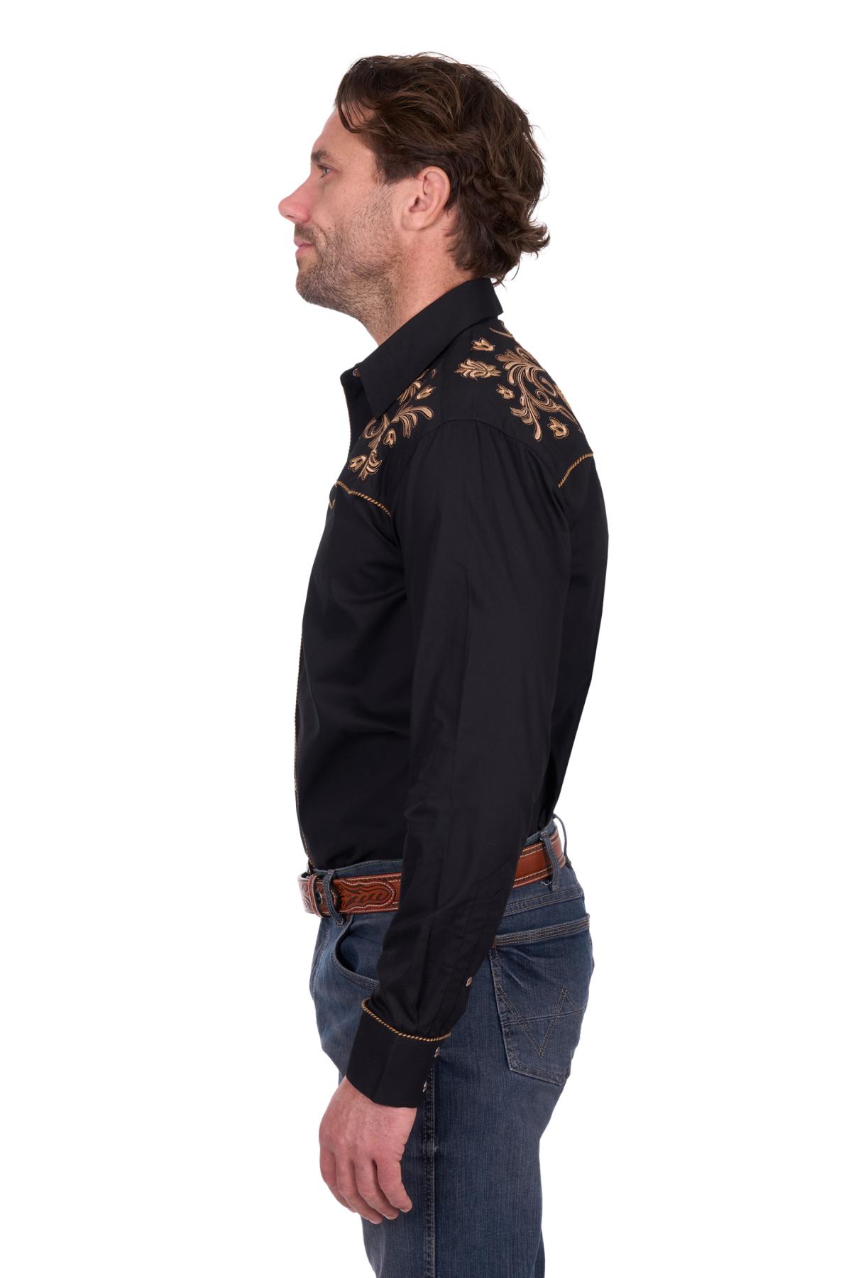 Men’s Luke Embroidered Long Sleeve Shirt