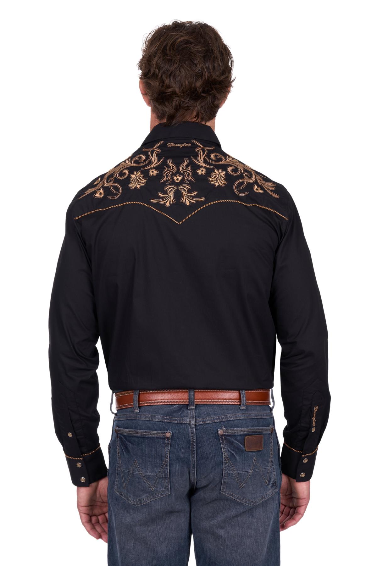 Men’s Luke Embroidered Long Sleeve Shirt