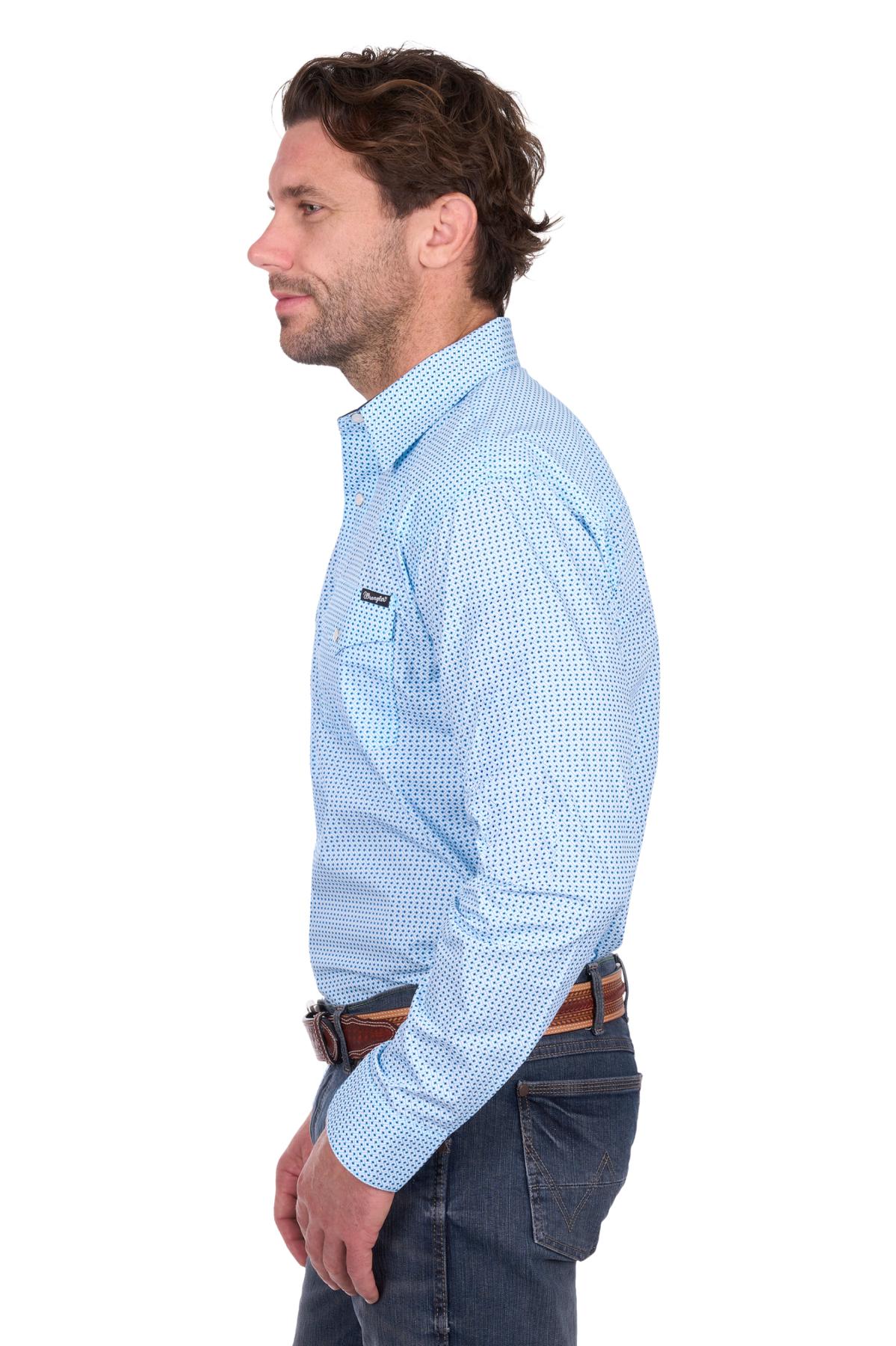 Men’s Lee Print Western Long Sleeve Shirt