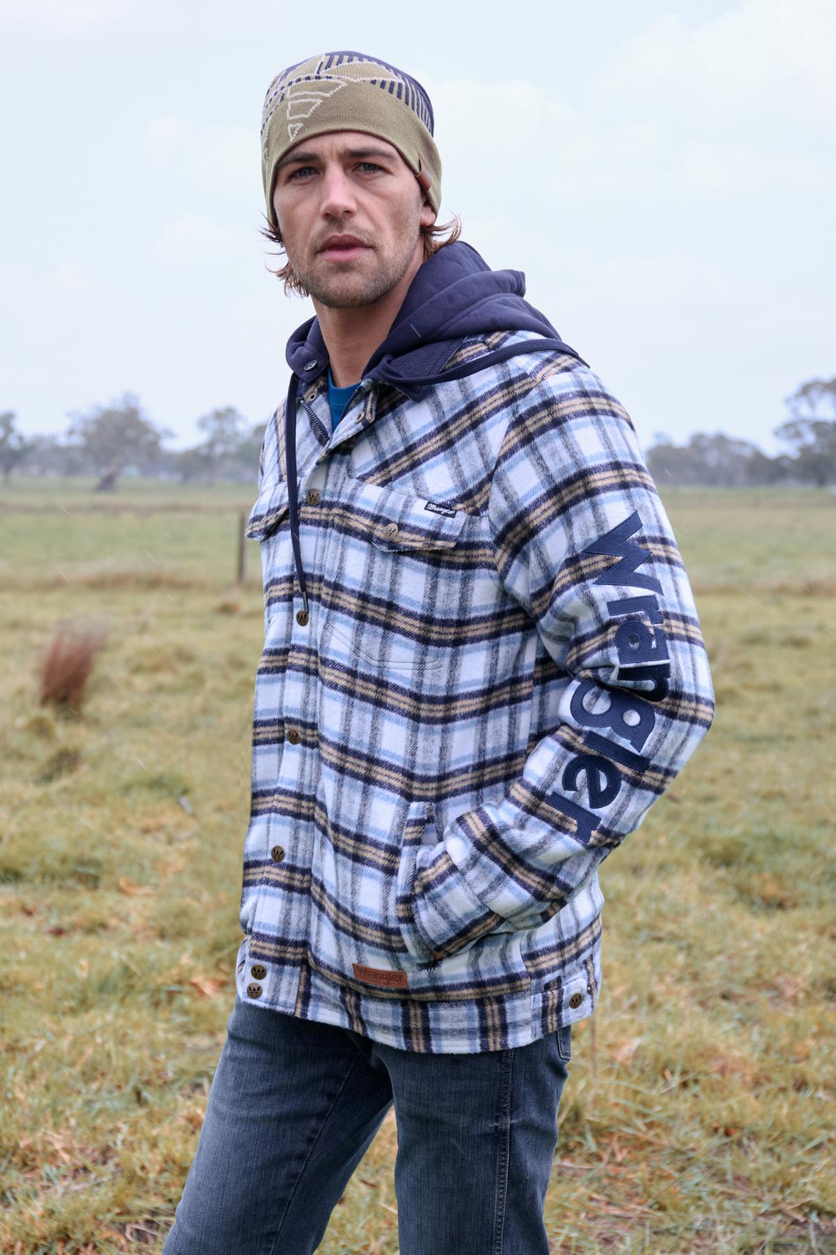 Men’s Mitchell Logo Shirt Jacket