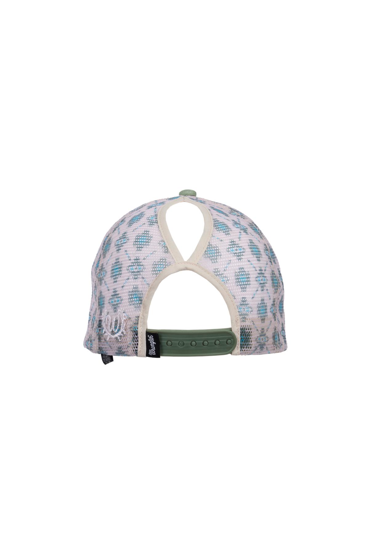 Nat High Profile Ponytail Trucker Cap