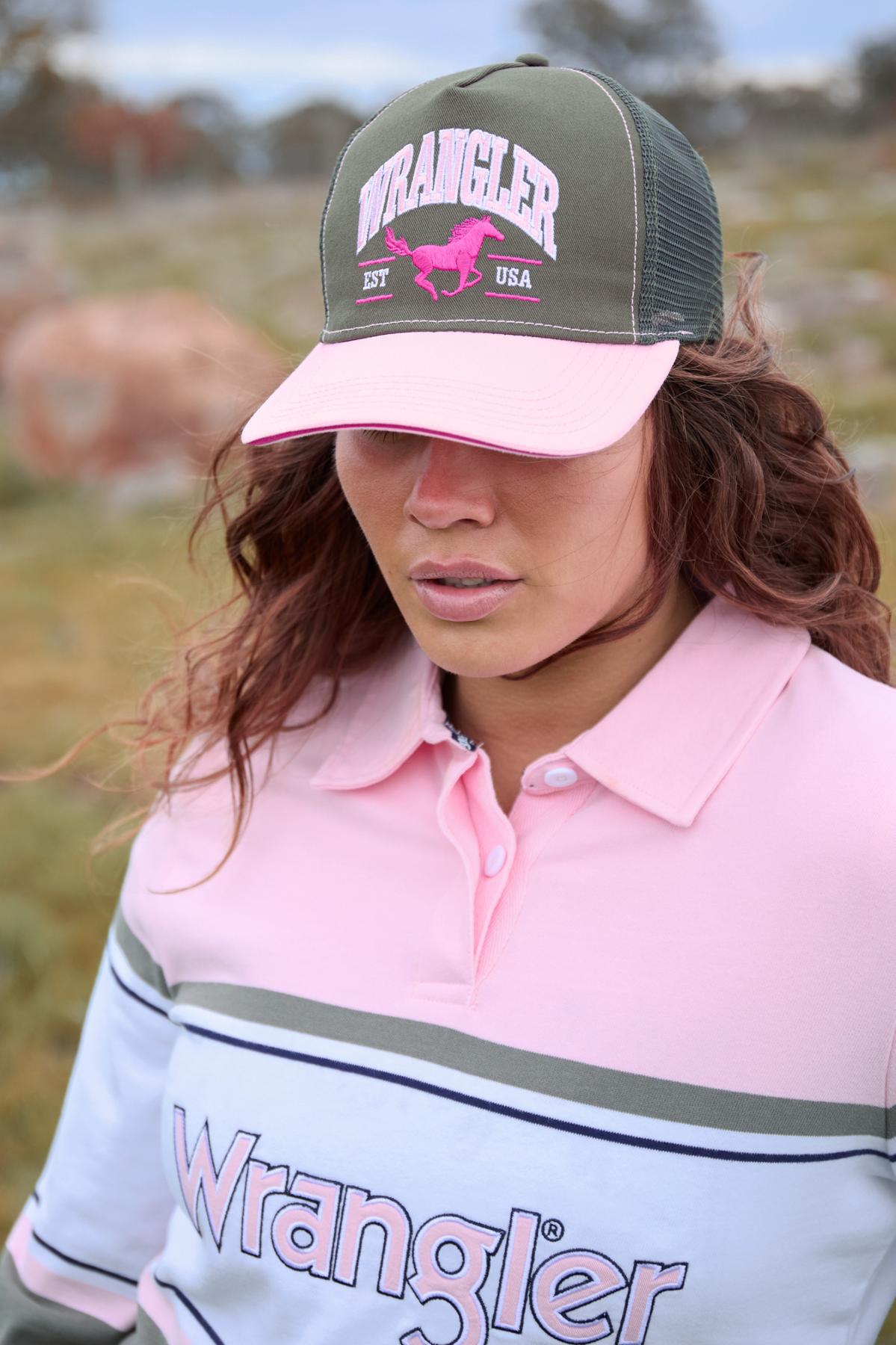 Erinn High Profile Ponytail Trucker Cap