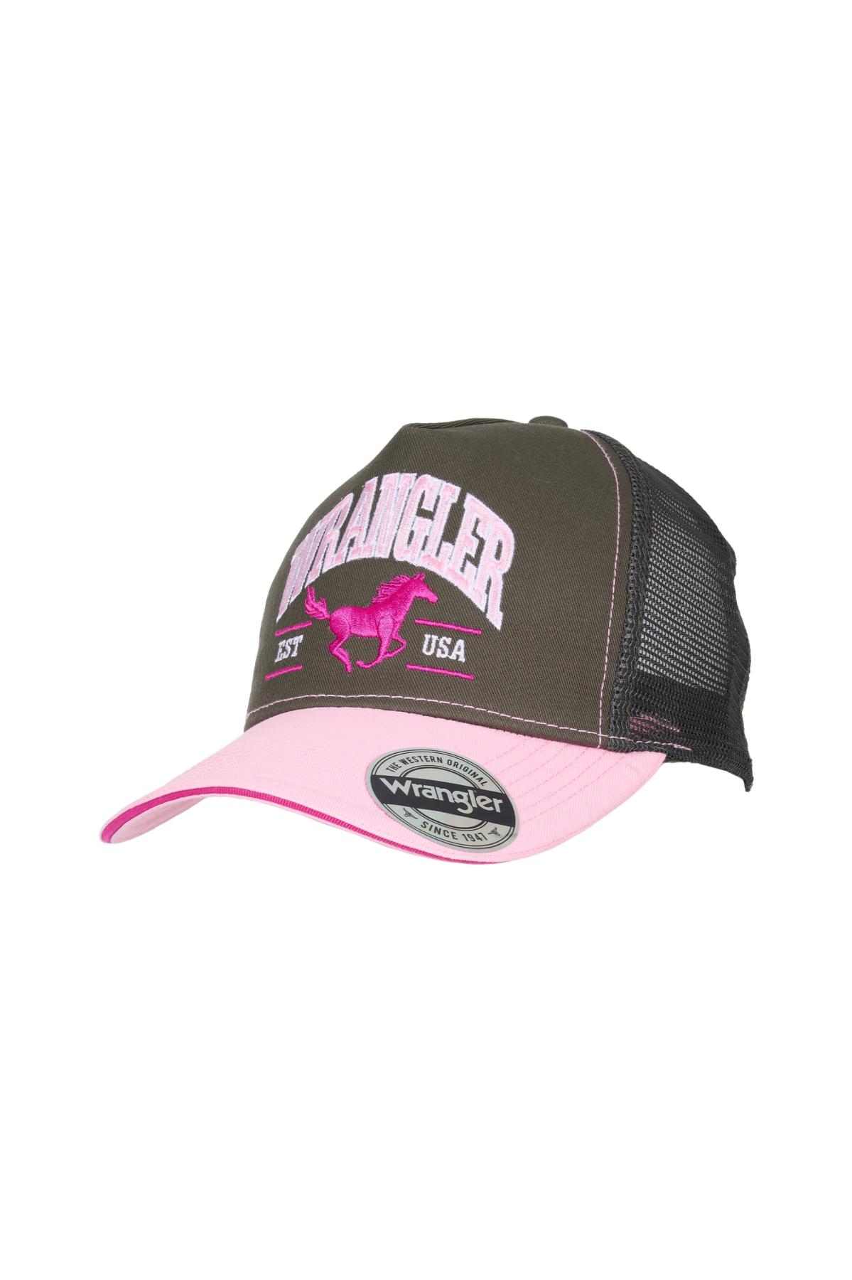 Erinn High Profile Ponytail Trucker Cap