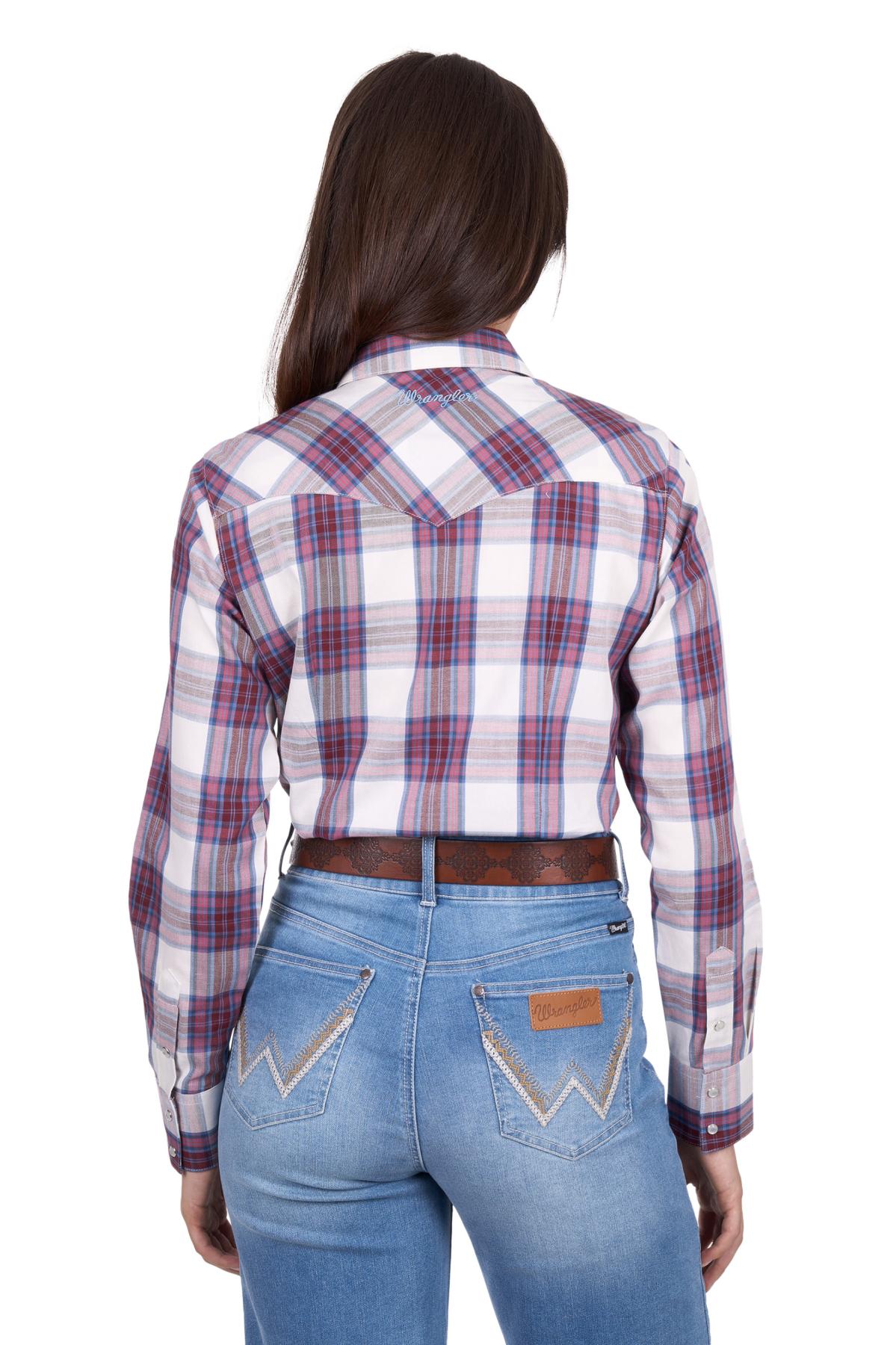 Women’s Jaclyn Check Western Long Sleeve Shirt