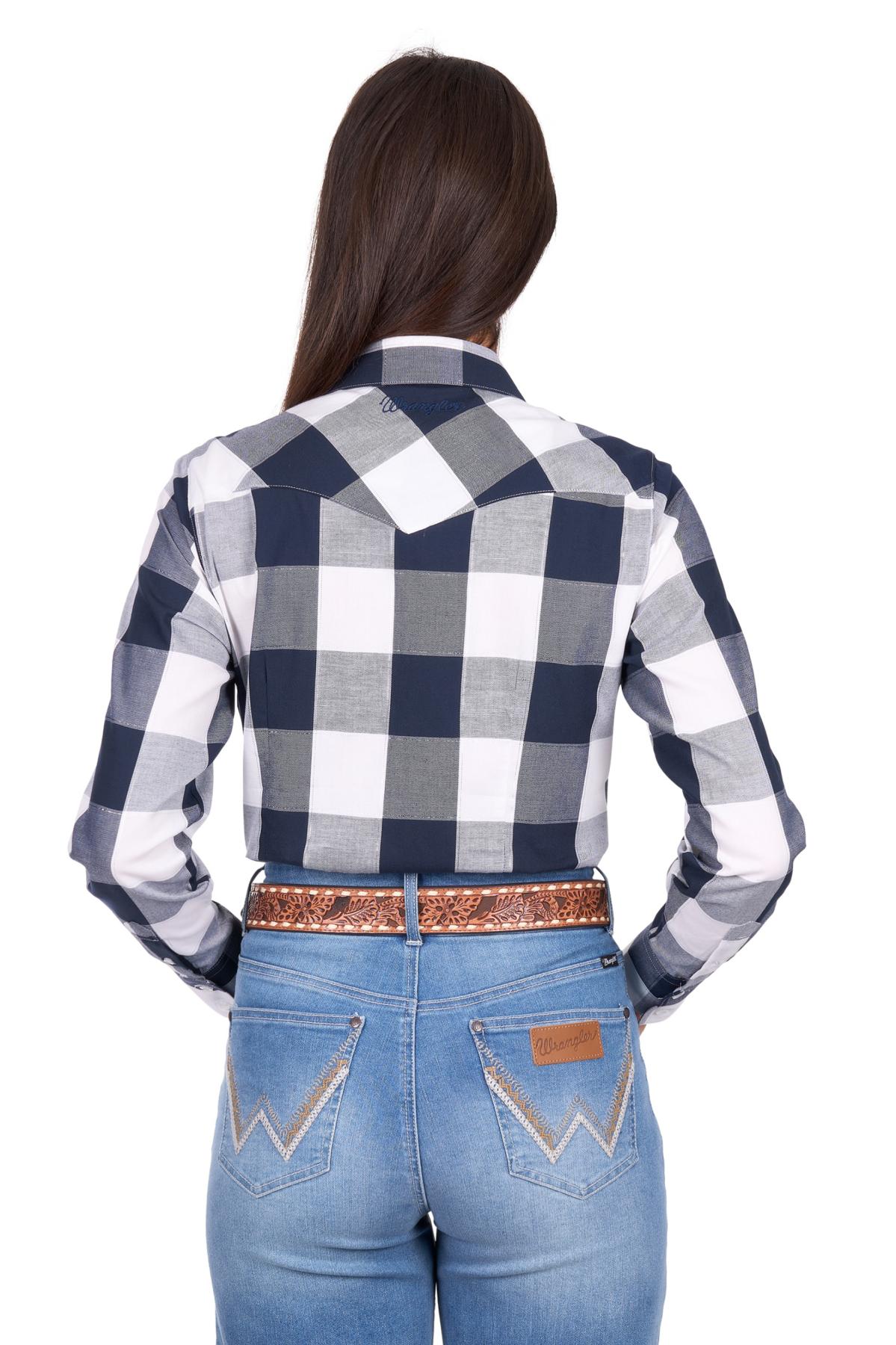 Women’s Jewell Check Western Long Sleeve Shirt