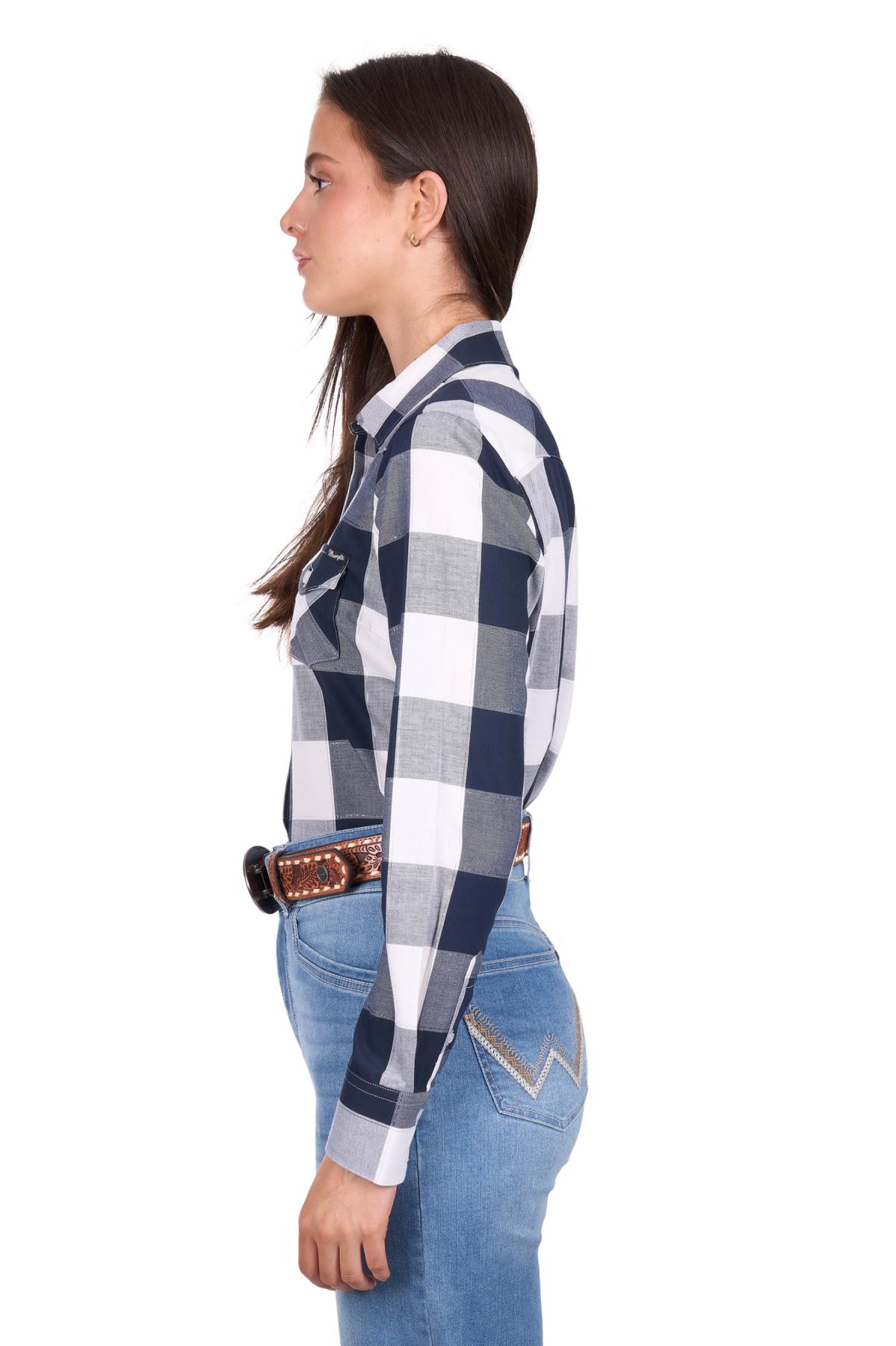 Women’s Jewell Check Western Long Sleeve Shirt